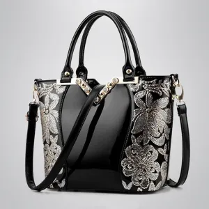 <bold>Tote / Shoulder Bag <br>Genuine-Leather