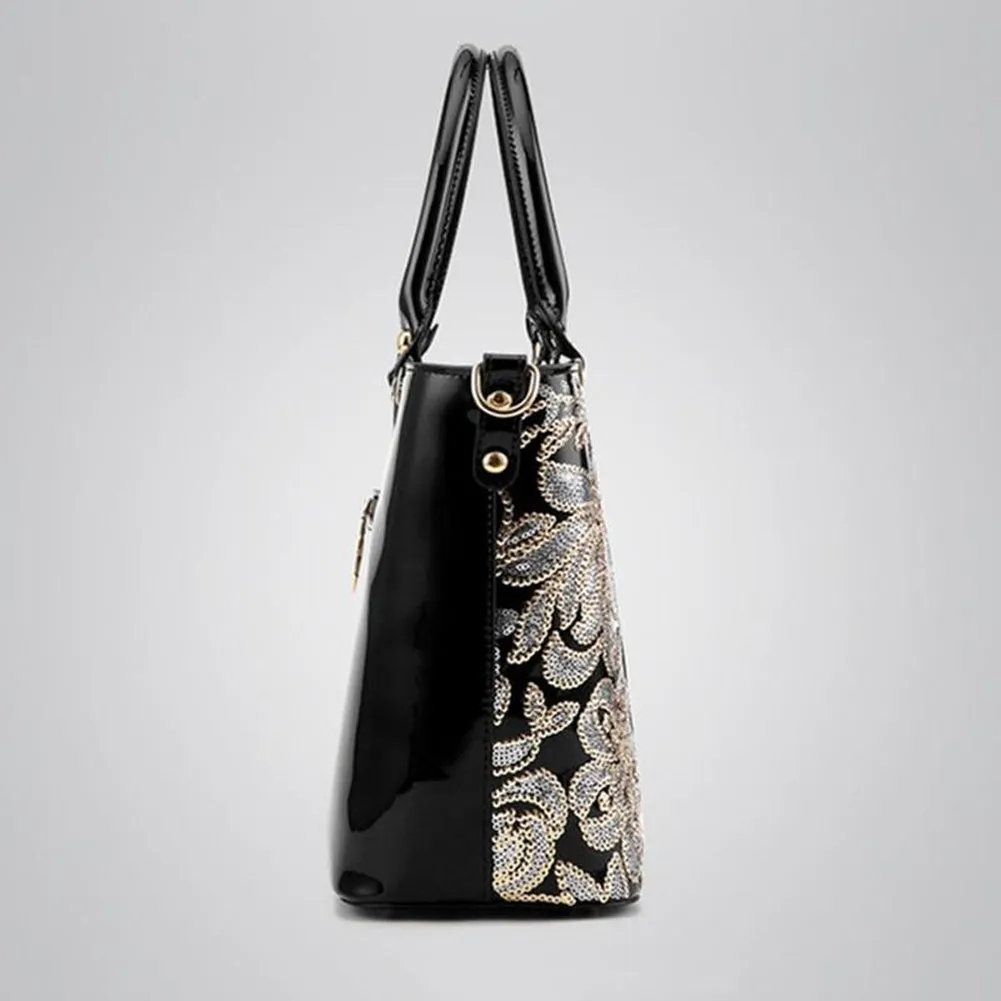 <bold>Tote / Shoulder Bag <br>Genuine-Leather