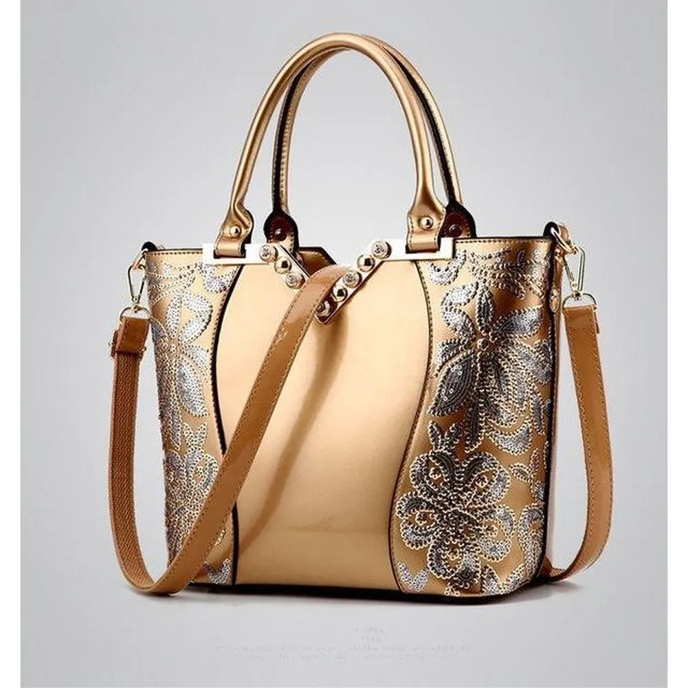 <bold>Tote / Shoulder Bag <br>Genuine-Leather