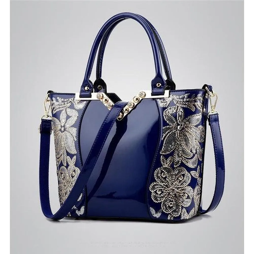 <bold>Tote / Shoulder Bag <br>Genuine-Leather