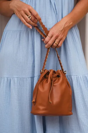 Luisa Scalloped Bucket Bag