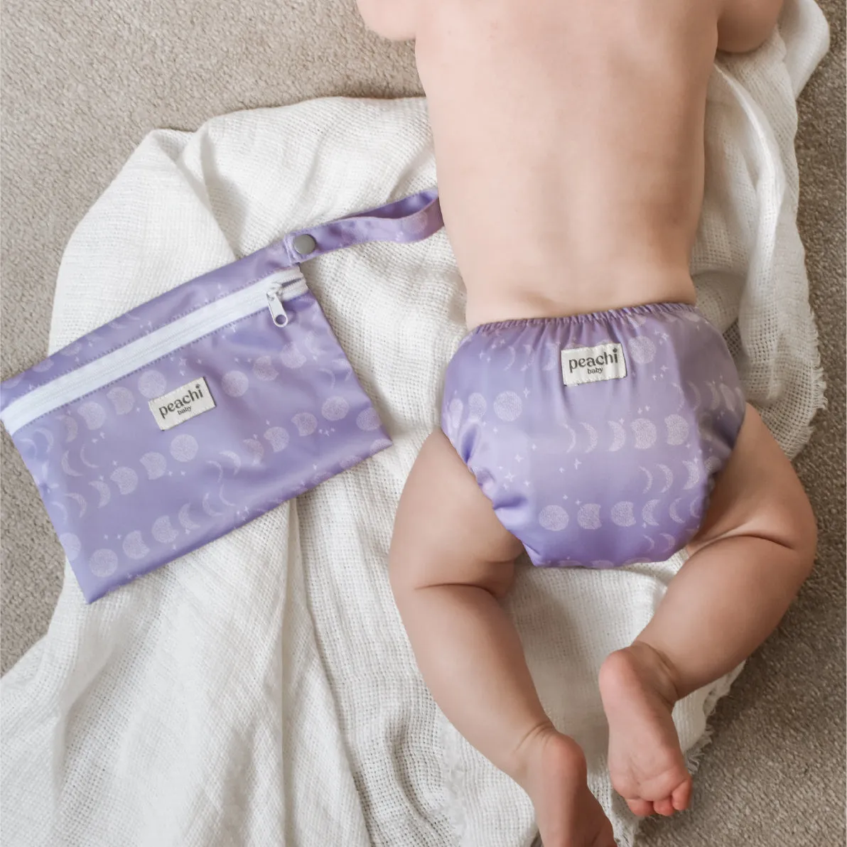 Luna Lavender Mini Wet Bag