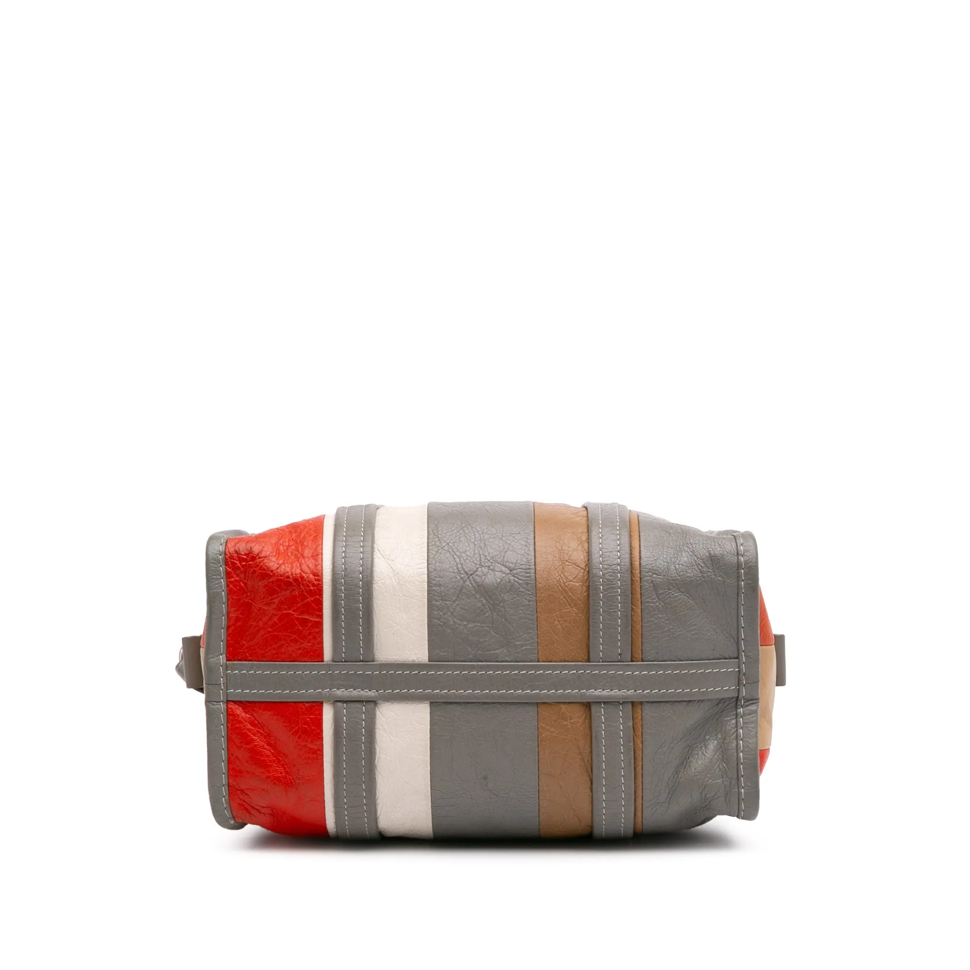 M Lambskin Bazar Shopper Satchel