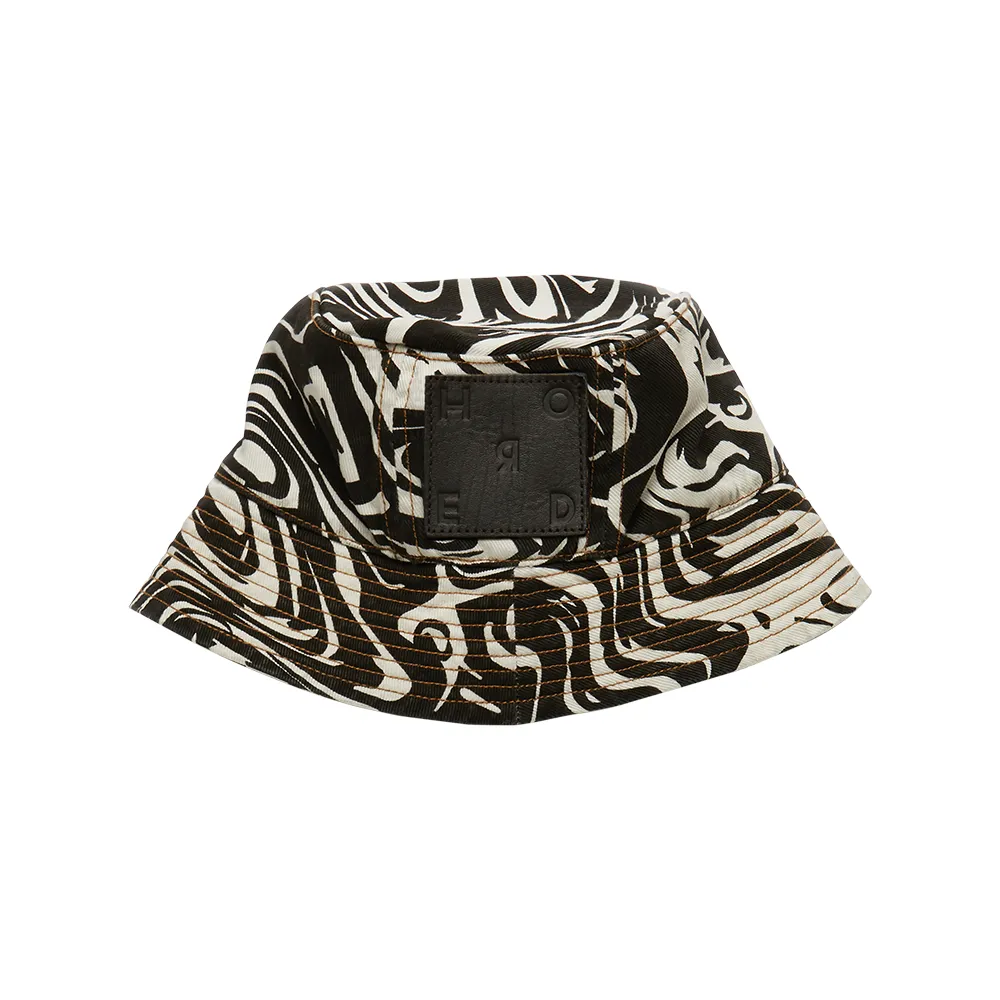 MARBLE MONOCHROME Bucket Hat