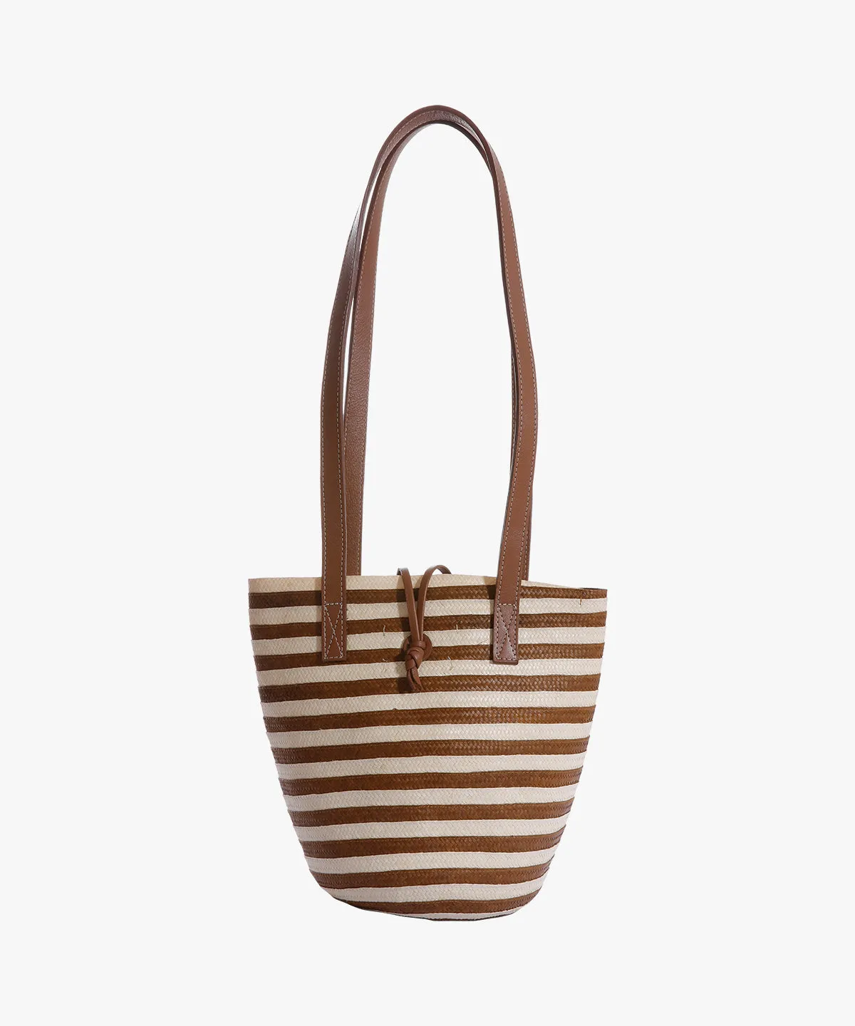 Marcial Mini in Raffia and Leather
