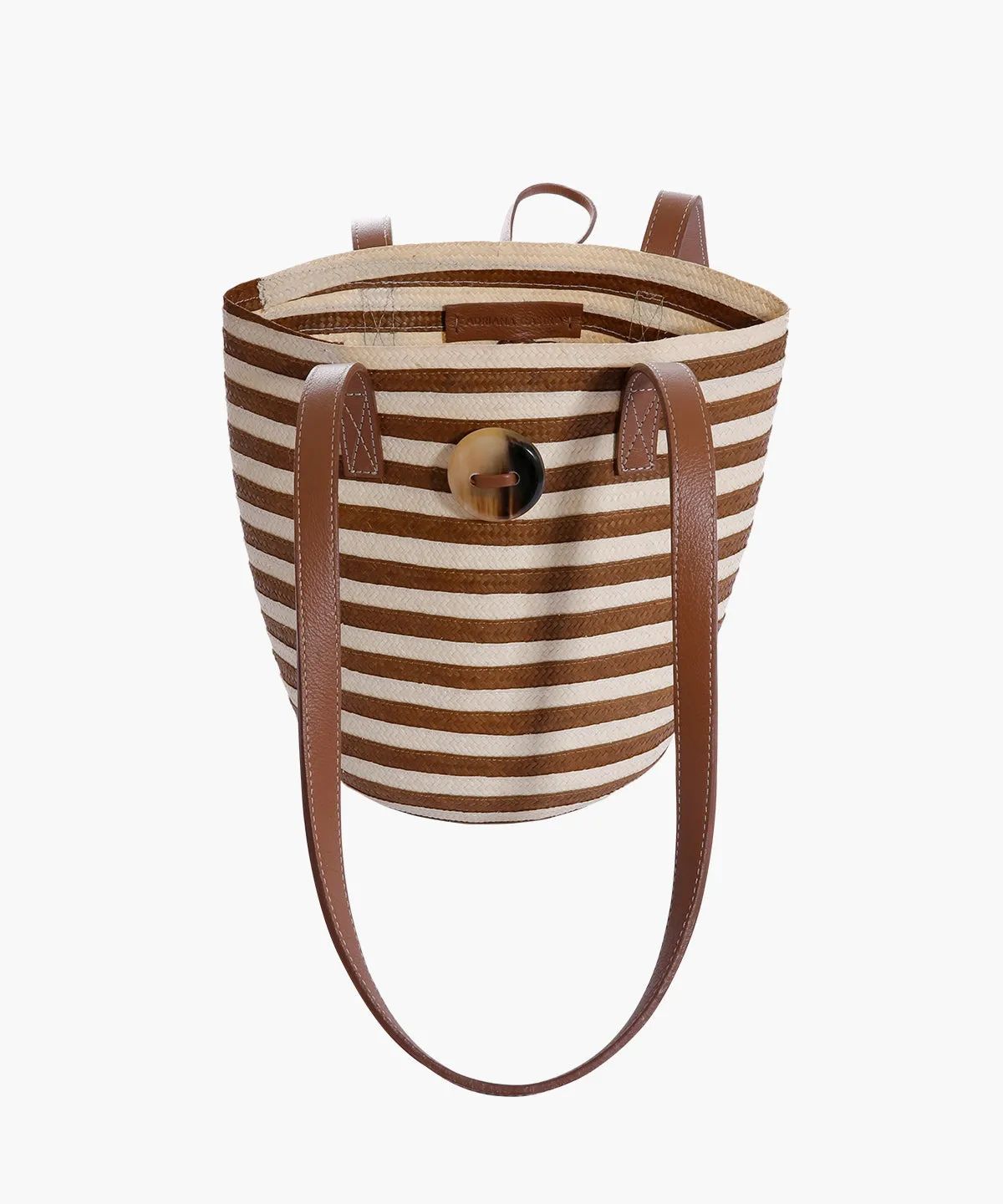 Marcial Mini in Raffia and Leather