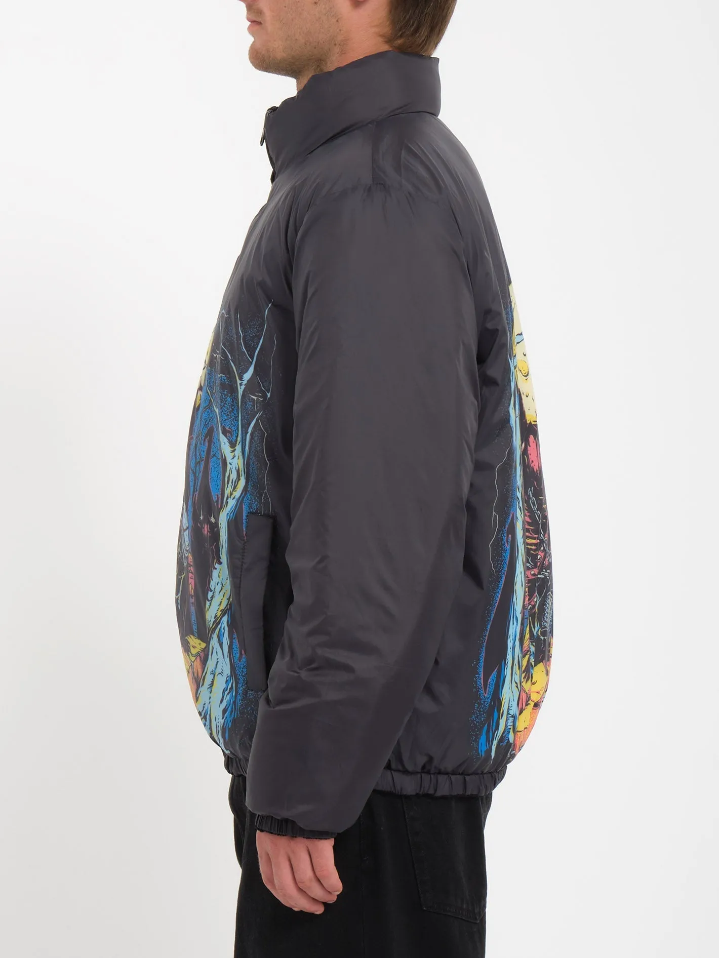 Max Sherman Jacke (wendbar) - BLACK