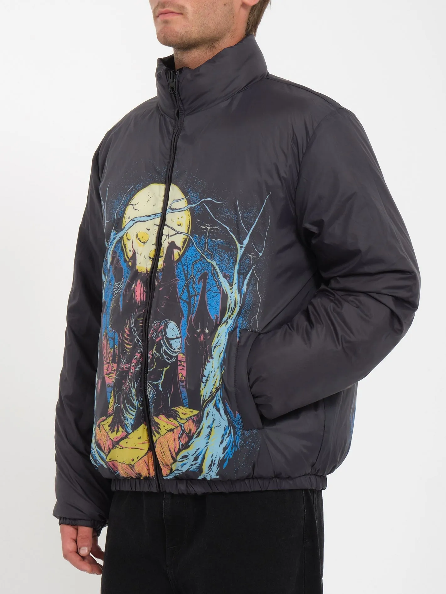 Max Sherman Jacke (wendbar) - BLACK