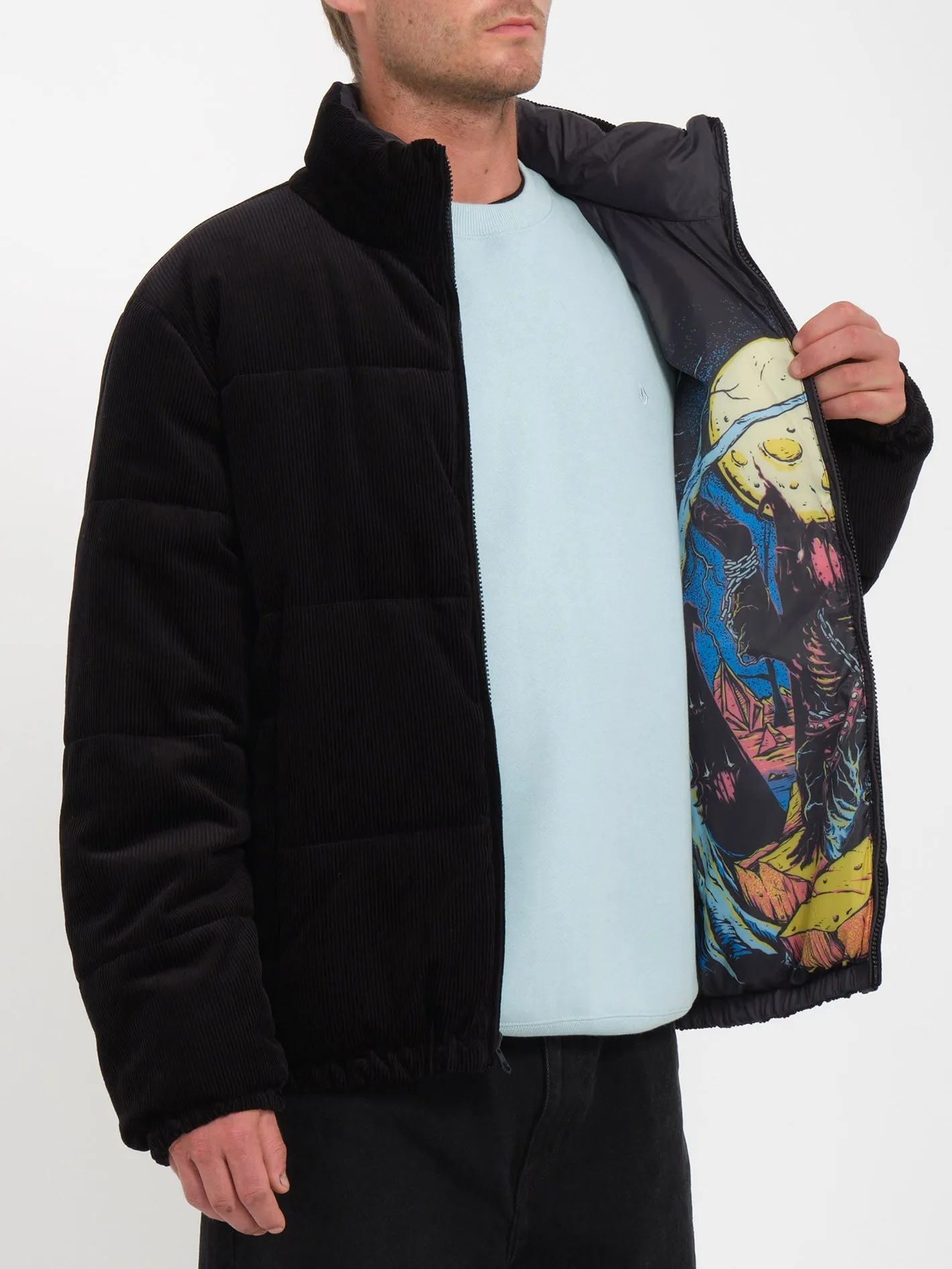 Max Sherman Jacke (wendbar) - BLACK