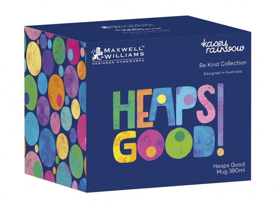 Maxwell & Williams Be Kind Mug Heaps Good 380ml DX1075