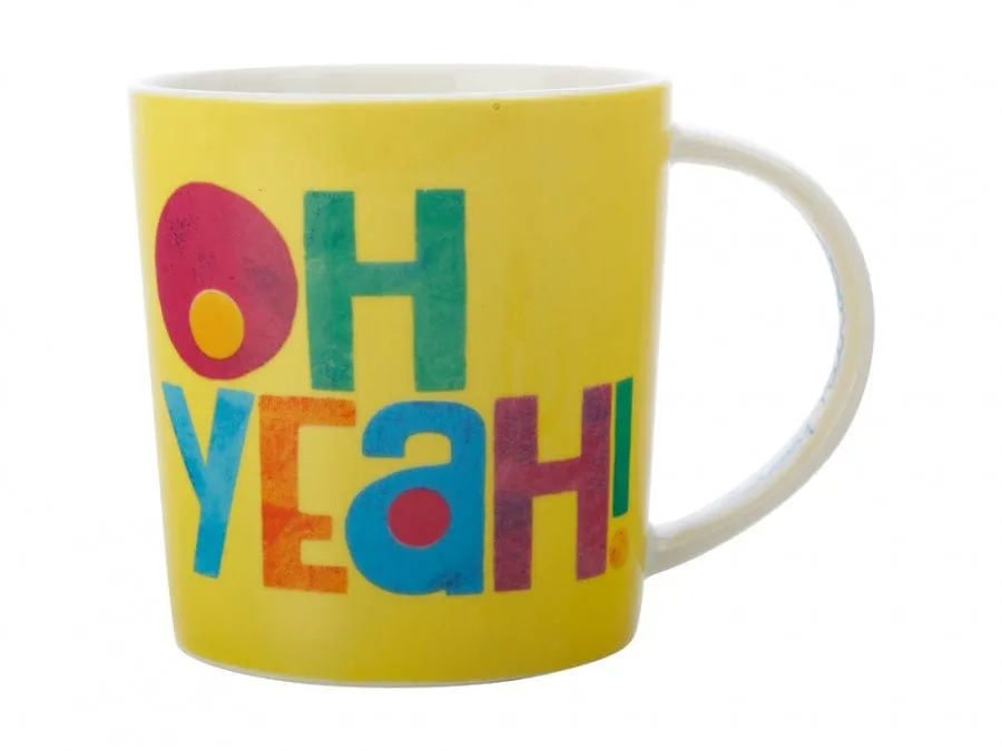 Maxwell & Williams Be Kind Mug Oh Yeah 380ml DX1077
