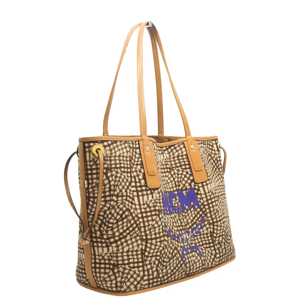 MCM LIZ REVERSIBLE MEDIUM TOTE