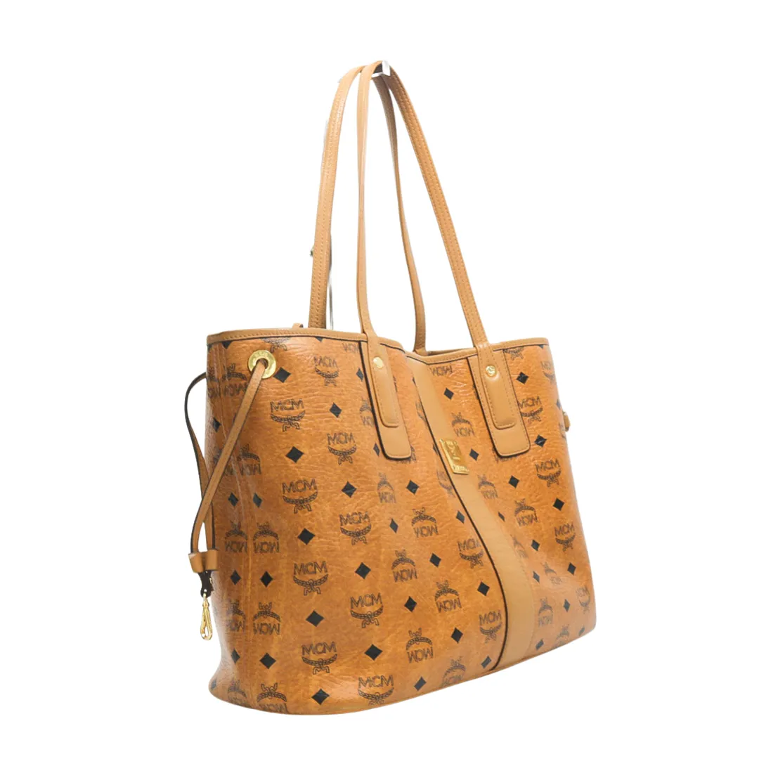 MCM LIZ REVERSIBLE MEDIUM TOTE