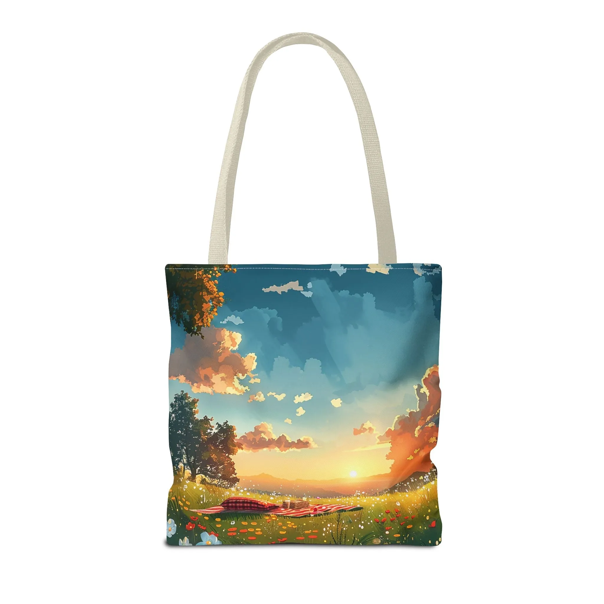 Meadow Picnic Tote Bag - Pack a Picnic, Pack Some Style - Your Meadow Awaits! Available in 3 sizes.
