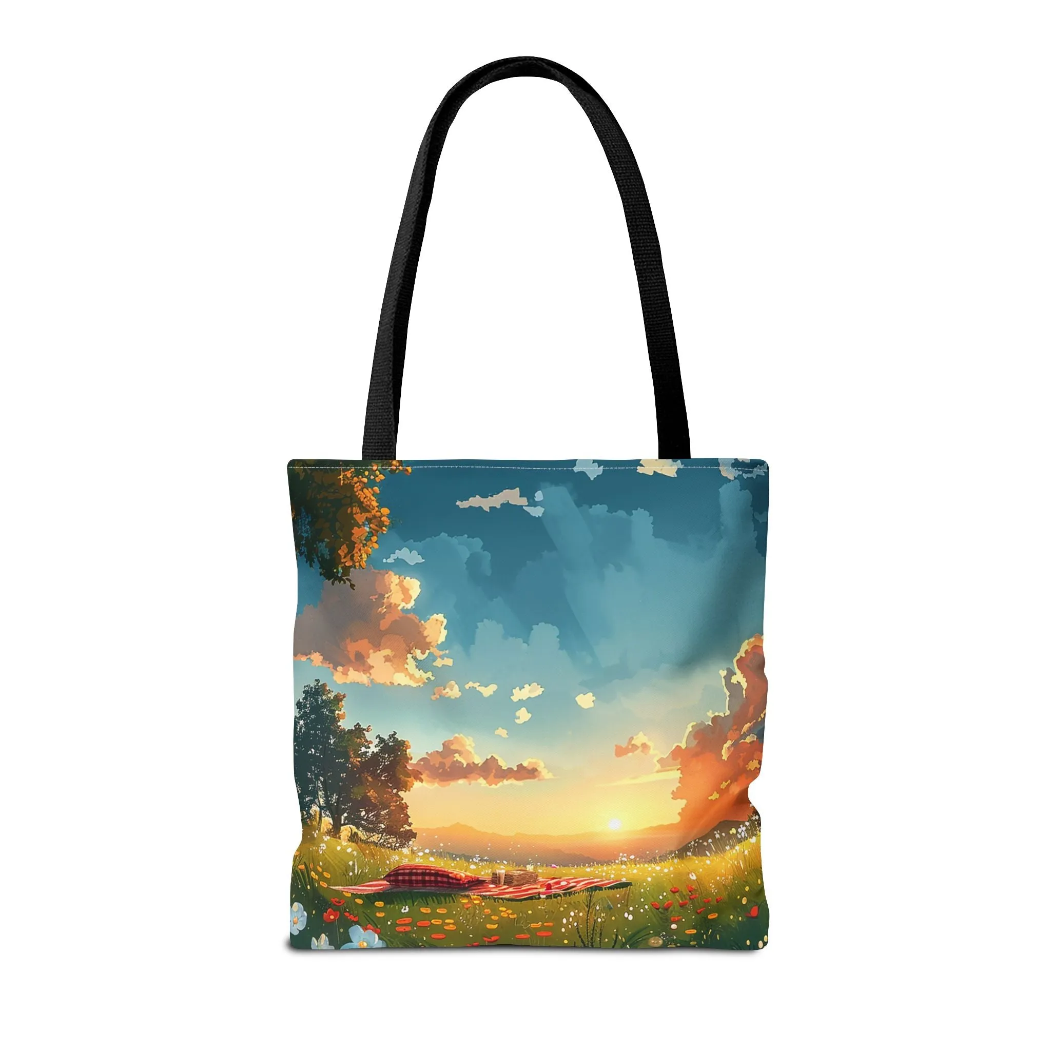 Meadow Picnic Tote Bag - Pack a Picnic, Pack Some Style - Your Meadow Awaits! Available in 3 sizes.