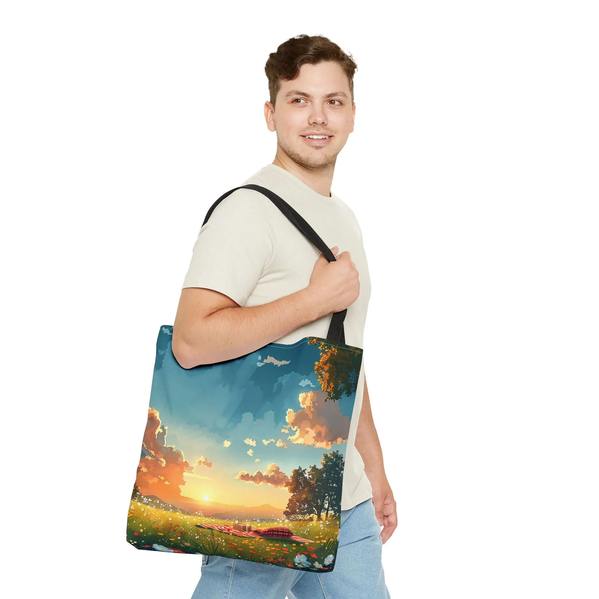 Meadow Picnic Tote Bag - Pack a Picnic, Pack Some Style - Your Meadow Awaits! Available in 3 sizes.