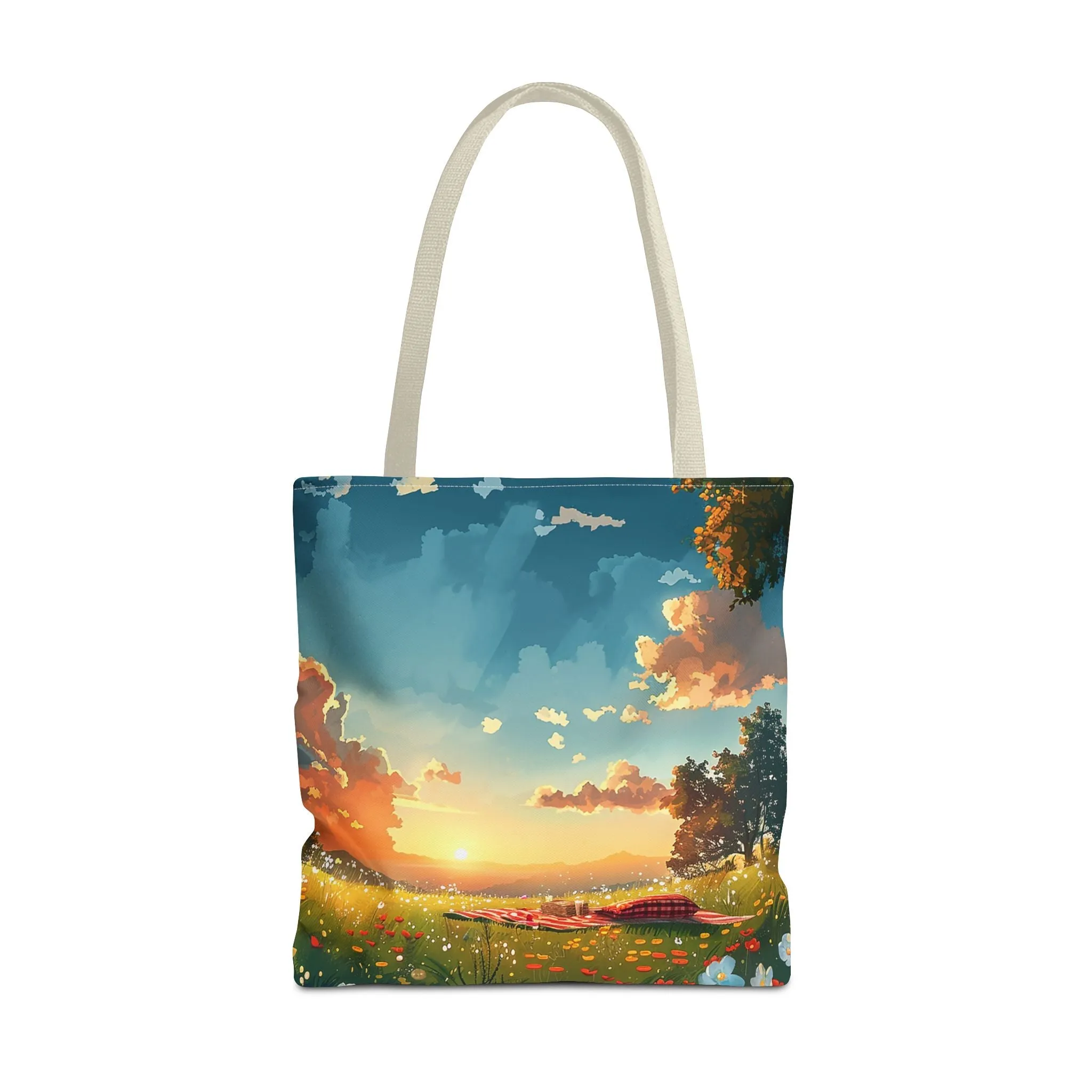 Meadow Picnic Tote Bag - Pack a Picnic, Pack Some Style - Your Meadow Awaits! Available in 3 sizes.