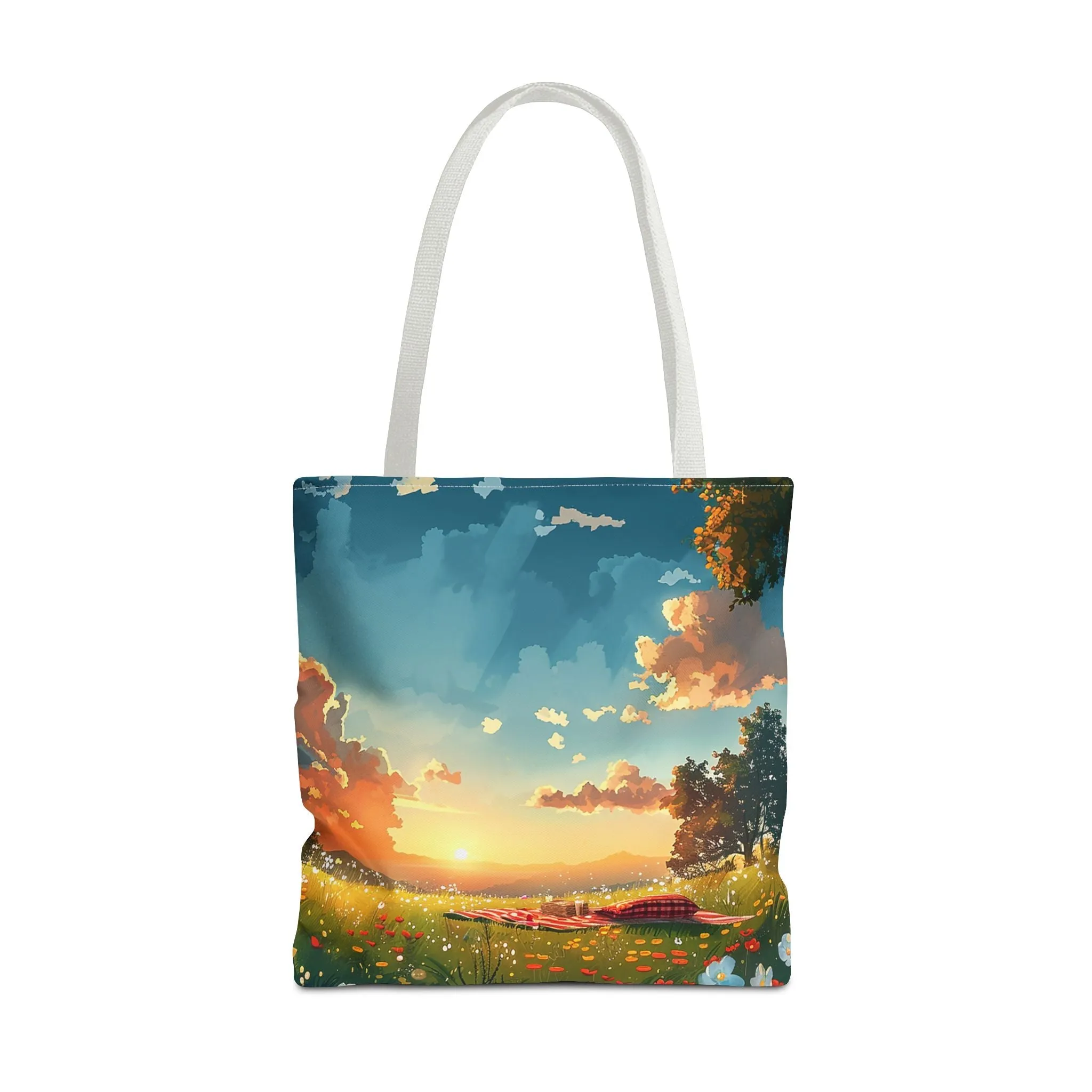 Meadow Picnic Tote Bag - Pack a Picnic, Pack Some Style - Your Meadow Awaits! Available in 3 sizes.