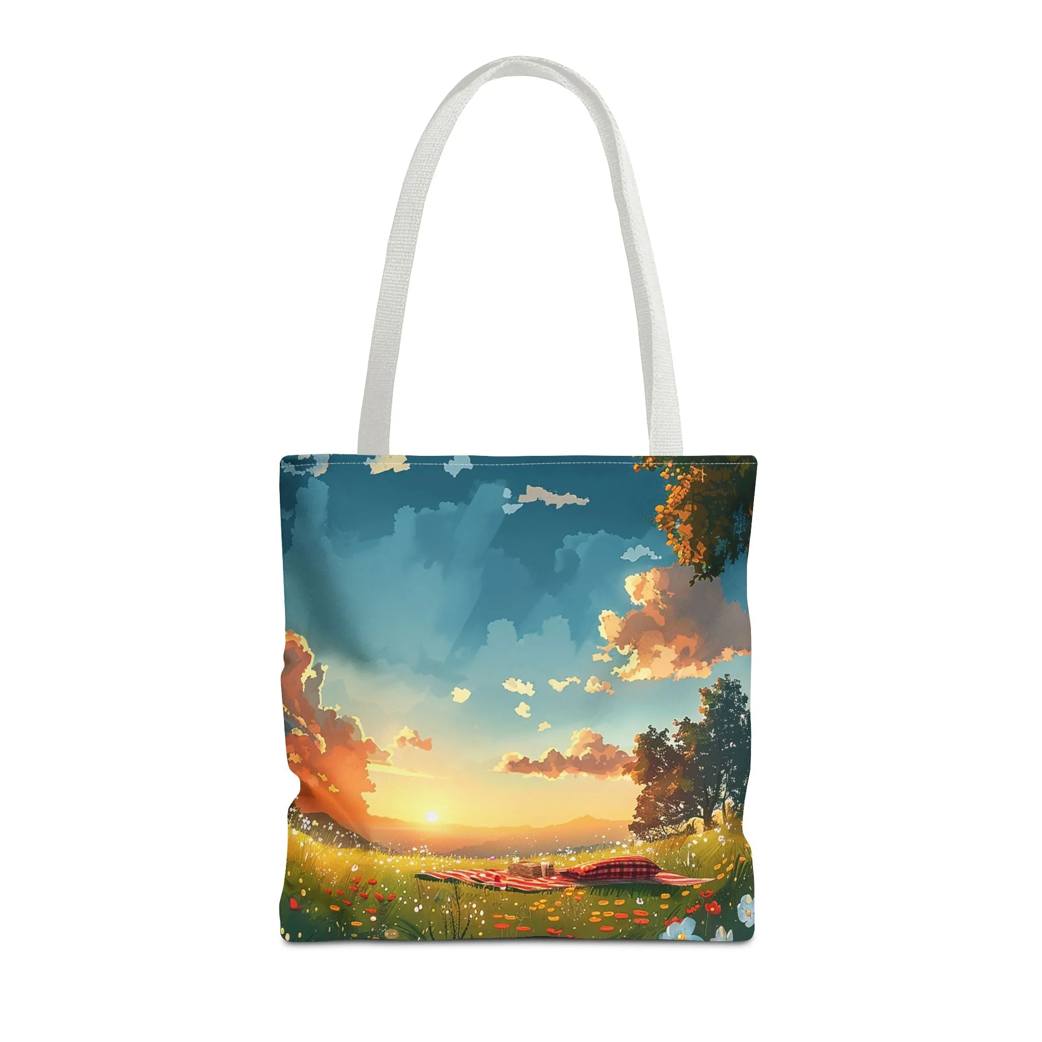 Meadow Picnic Tote Bag - Pack a Picnic, Pack Some Style - Your Meadow Awaits! Available in 3 sizes.