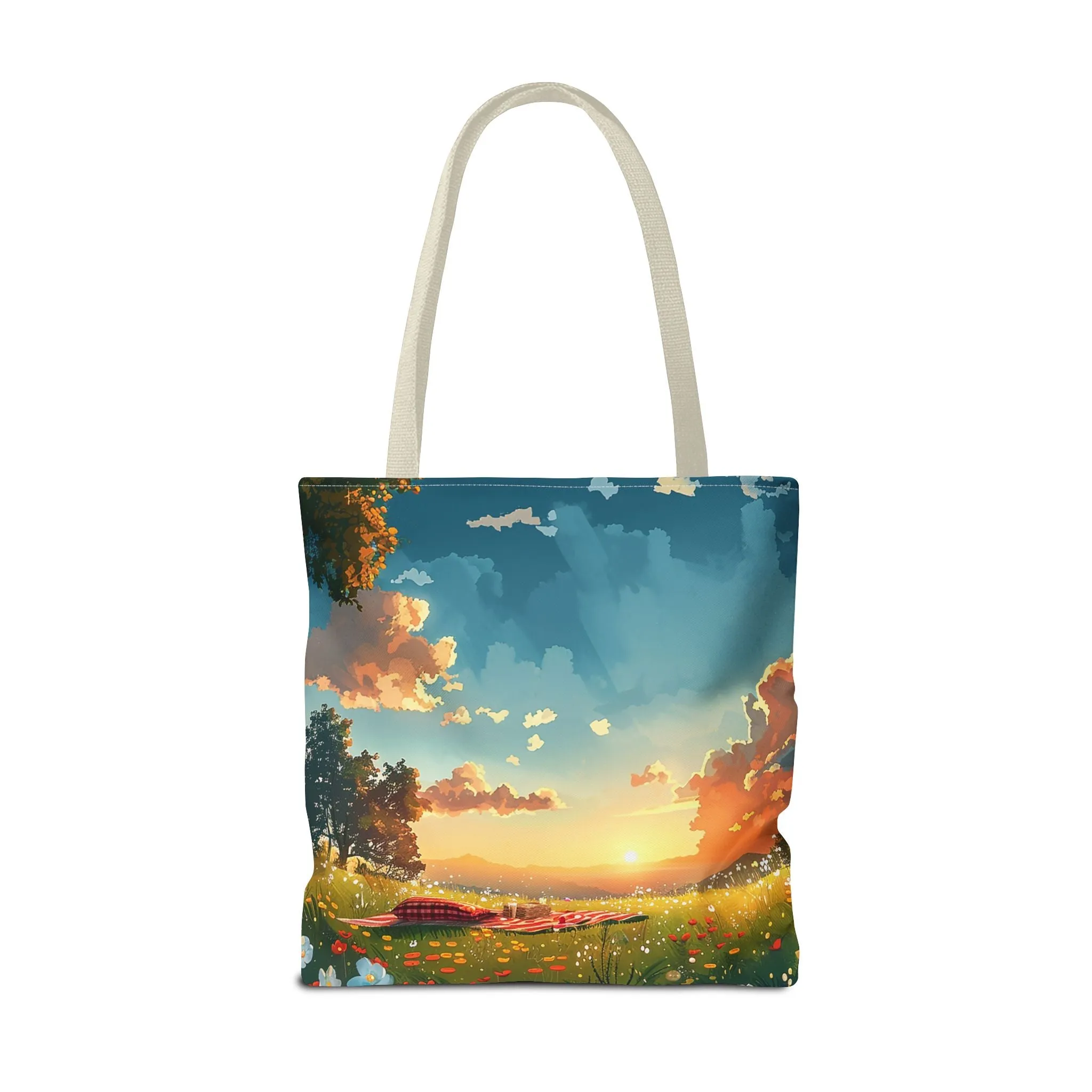 Meadow Picnic Tote Bag - Pack a Picnic, Pack Some Style - Your Meadow Awaits! Available in 3 sizes.