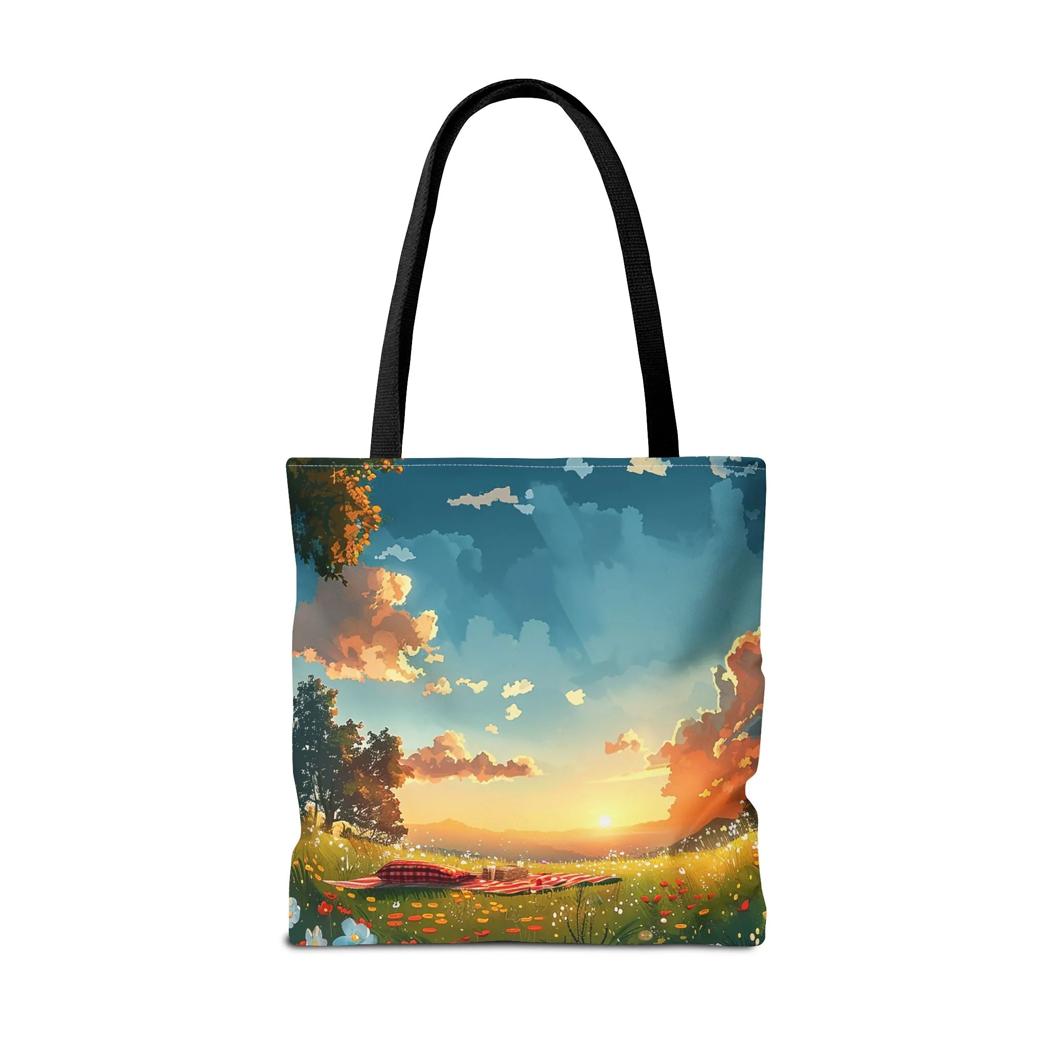 Meadow Picnic Tote Bag - Pack a Picnic, Pack Some Style - Your Meadow Awaits! Available in 3 sizes.