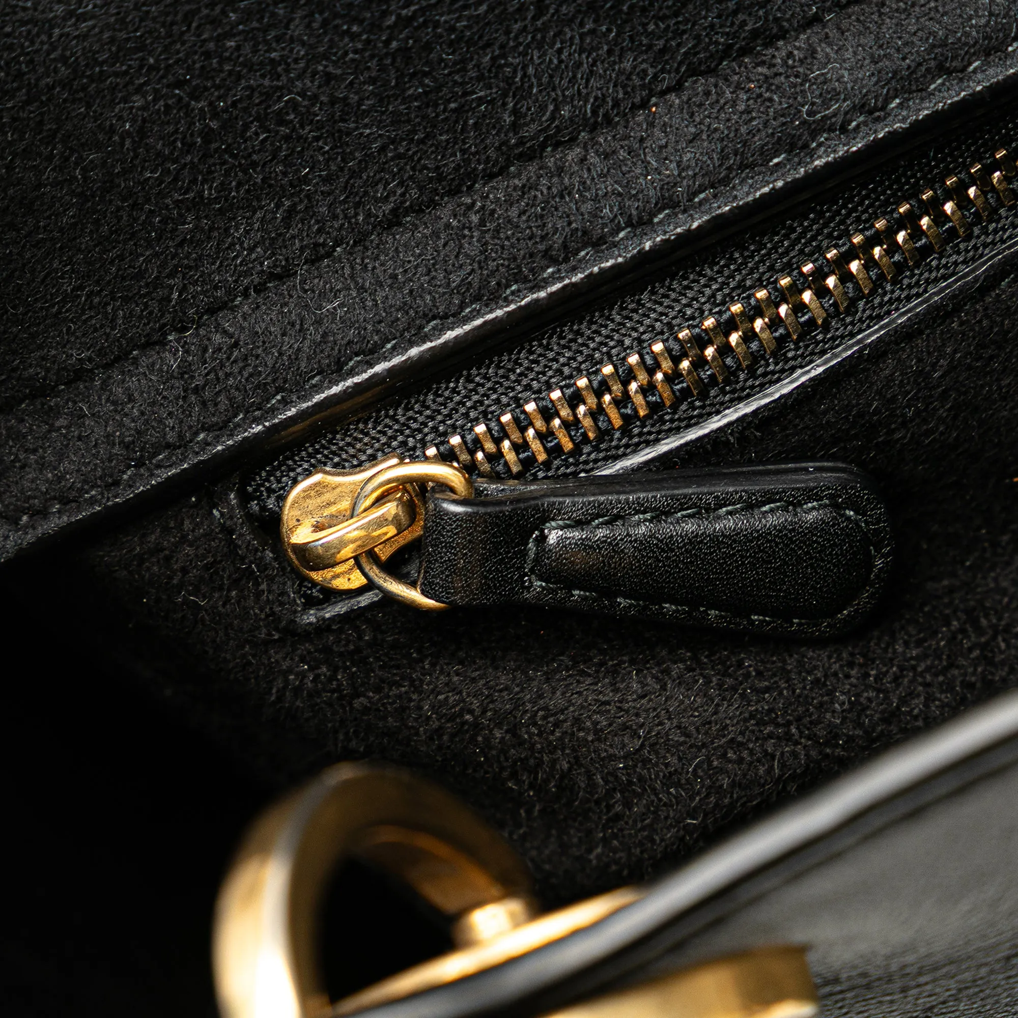 Medium Calfskin Death Tarot Card Lady Dior