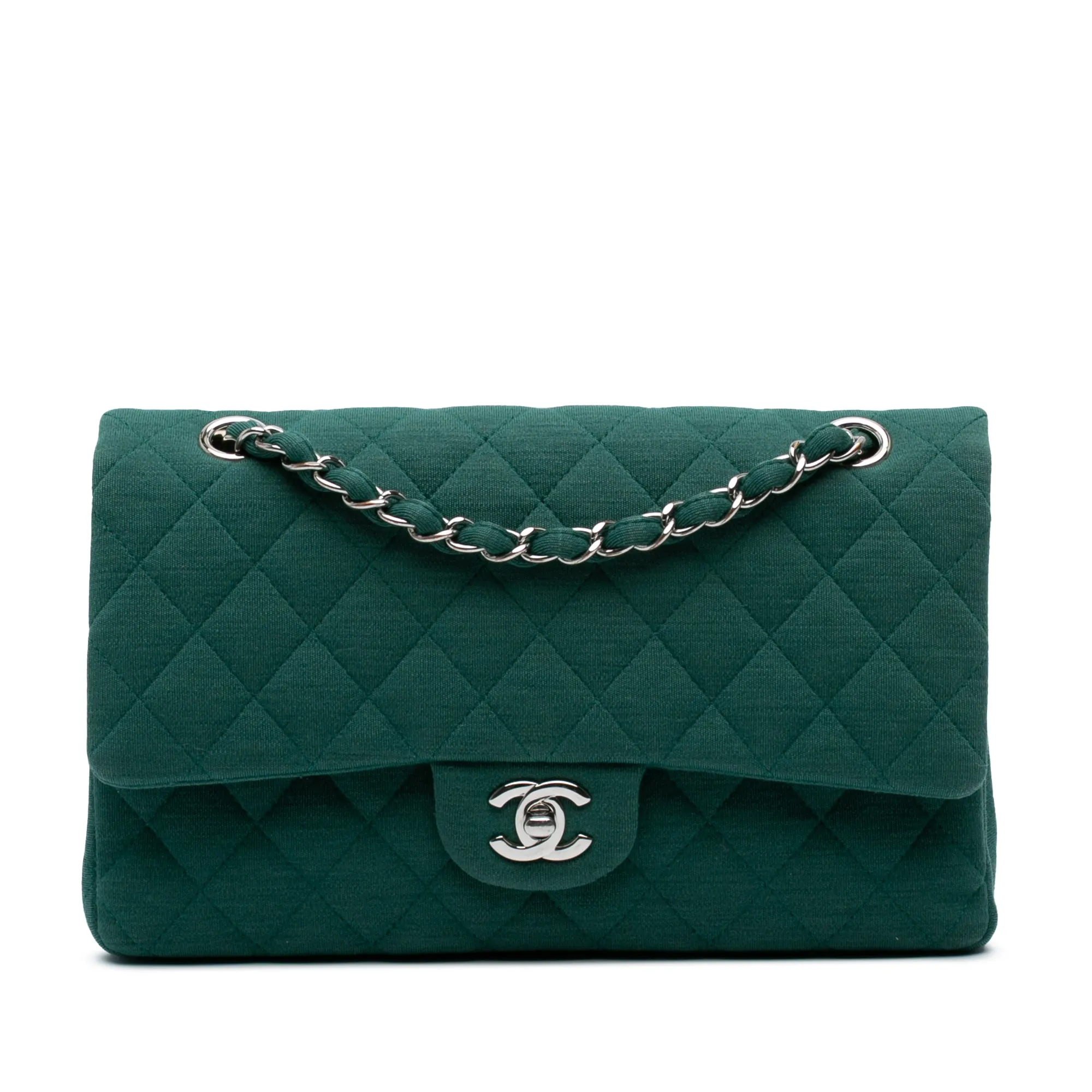 Medium Classic Jersey Double Flap