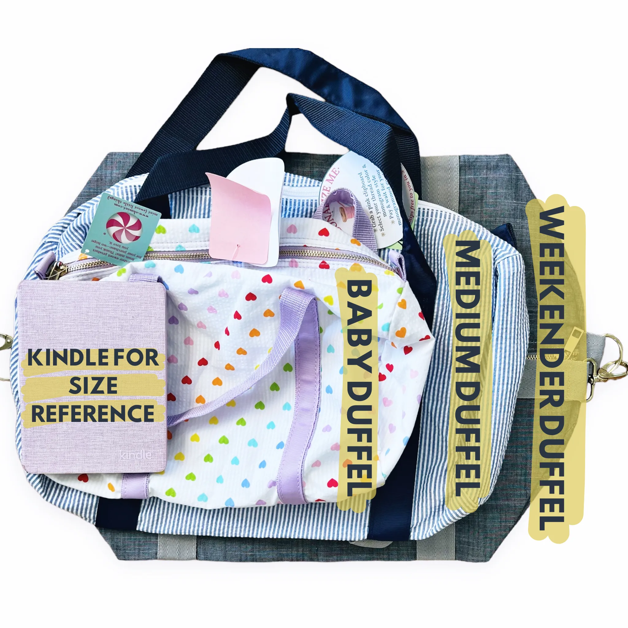 Medium Duffel Bag by Mint® (7 Colors Available)