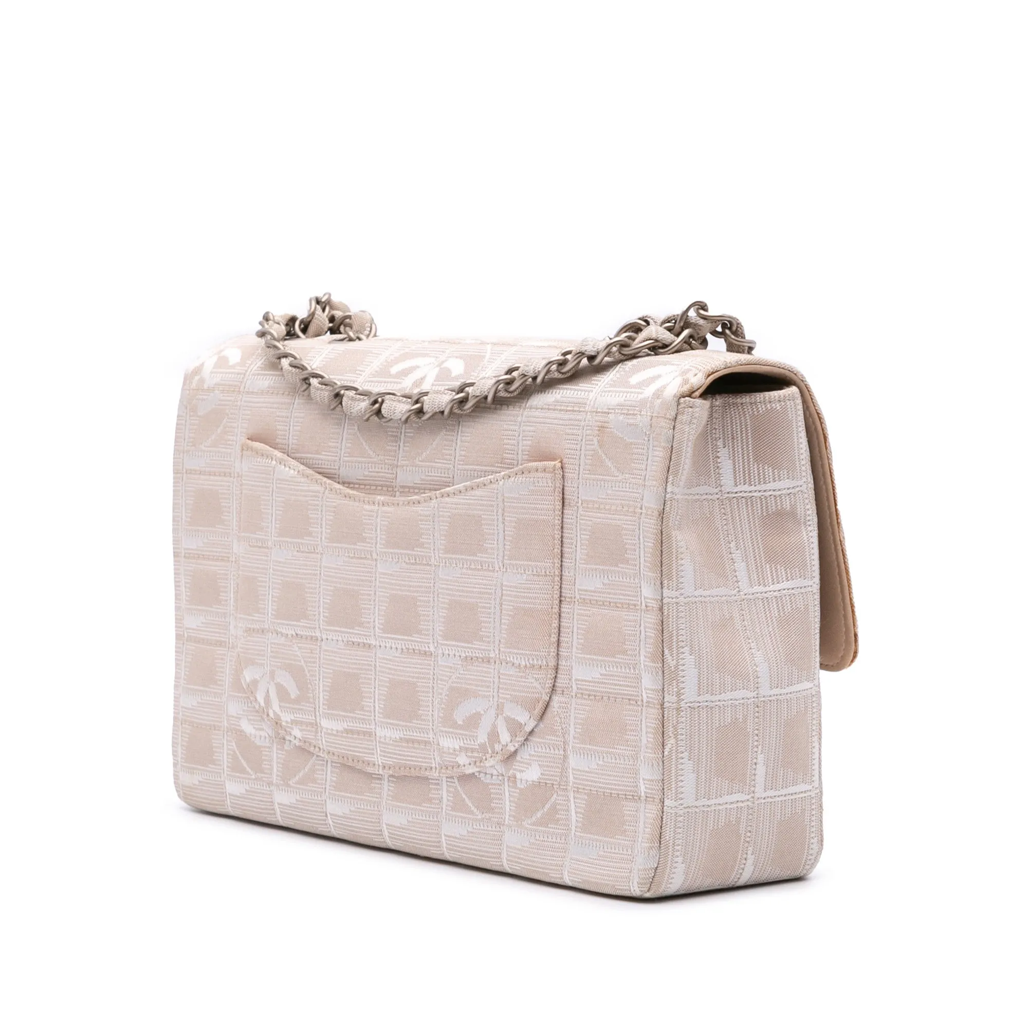 Medium New Travel Line Nylon Single Flap