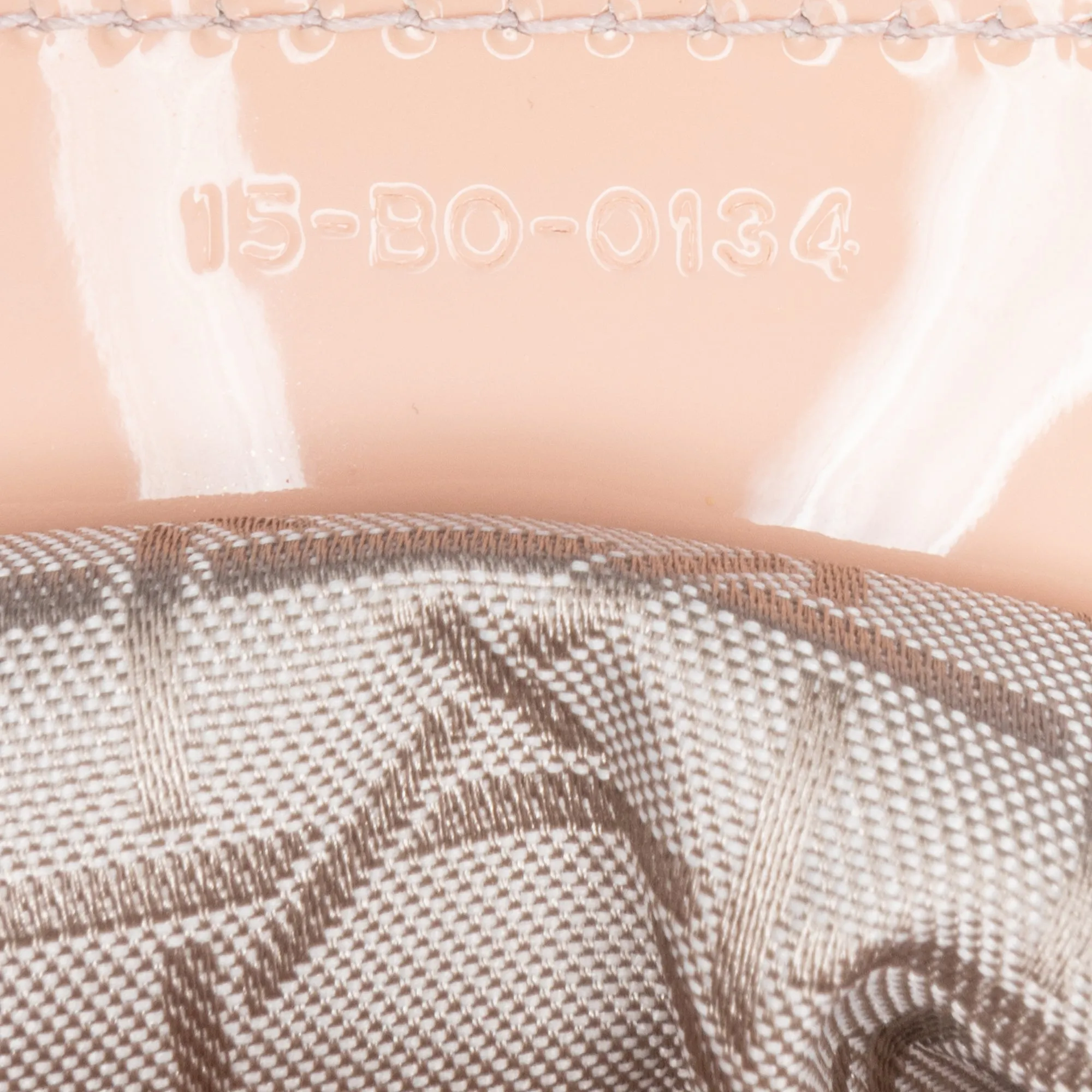 Medium Patent Cannage Lady Dior