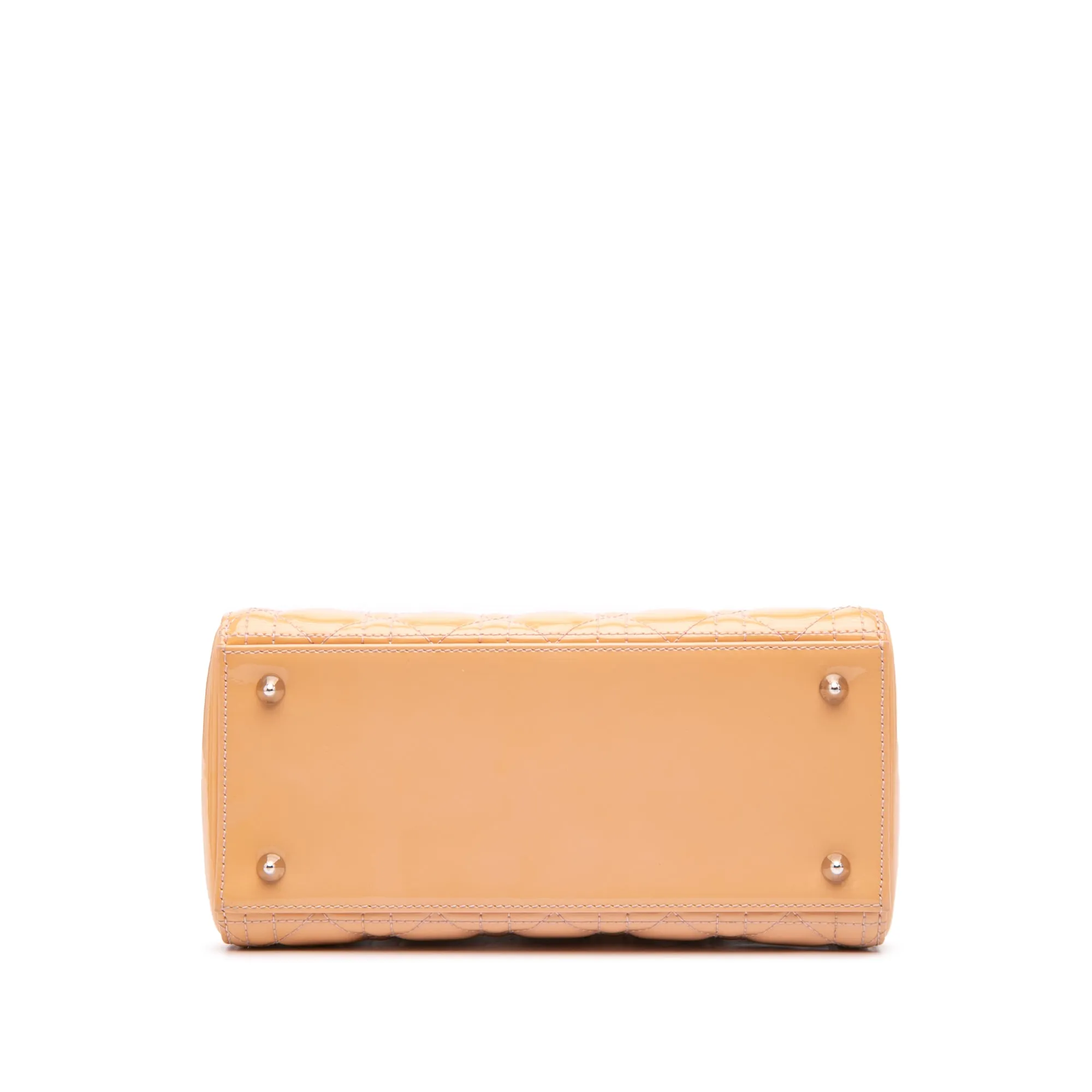 Medium Patent Cannage Lady Dior