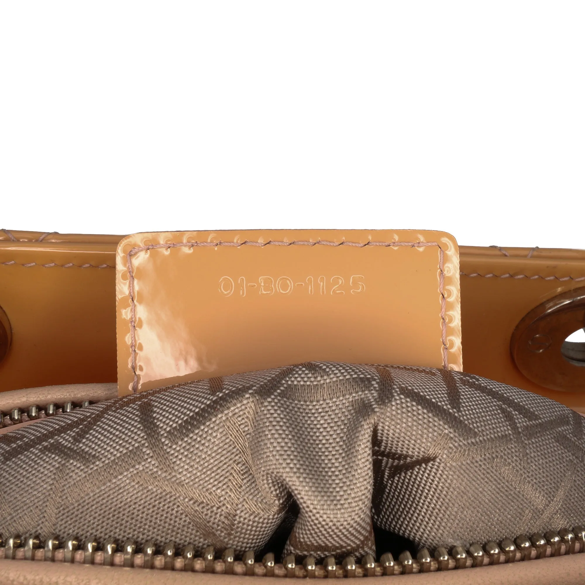 Medium Patent Cannage Lady Dior