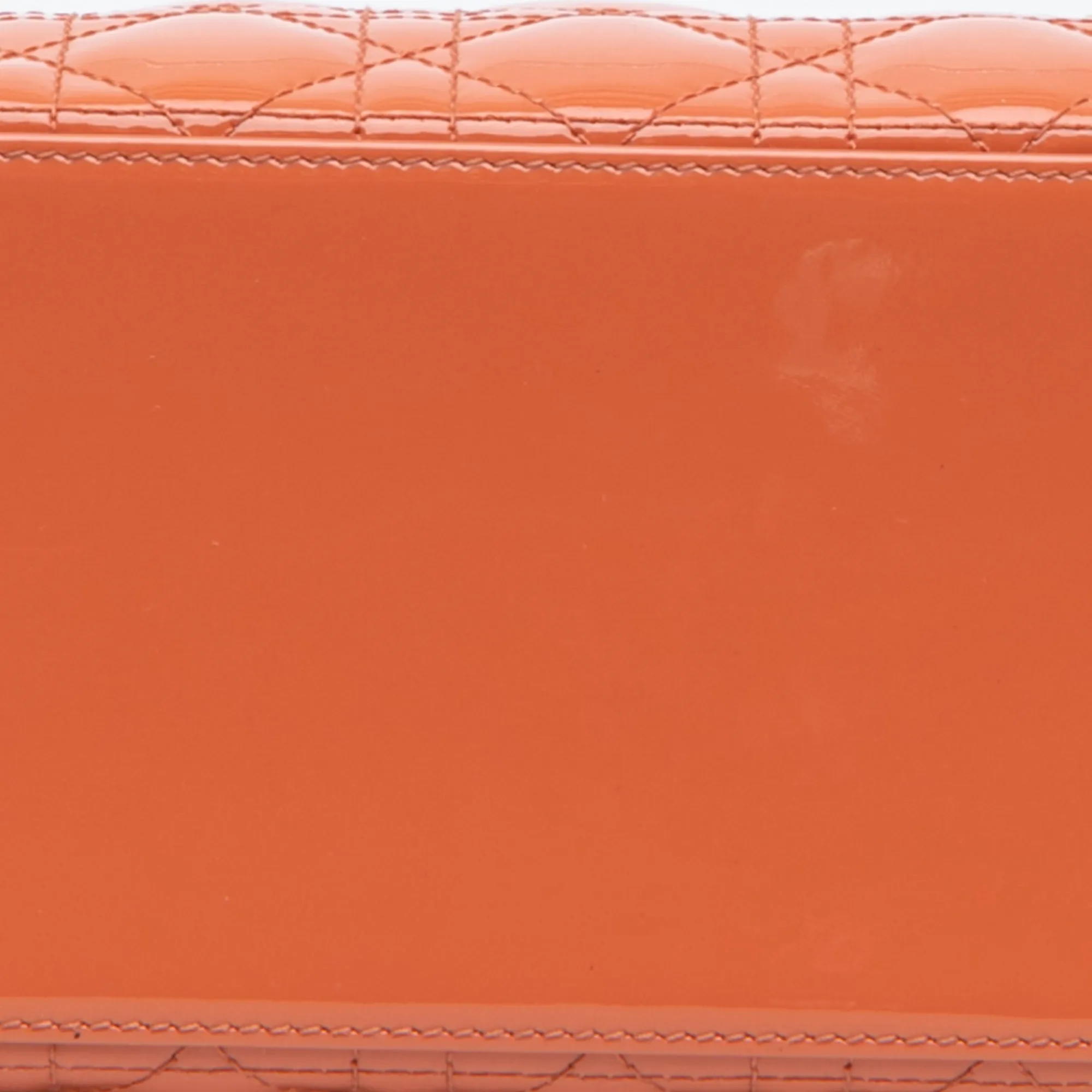 Medium Patent Cannage Lady Dior
