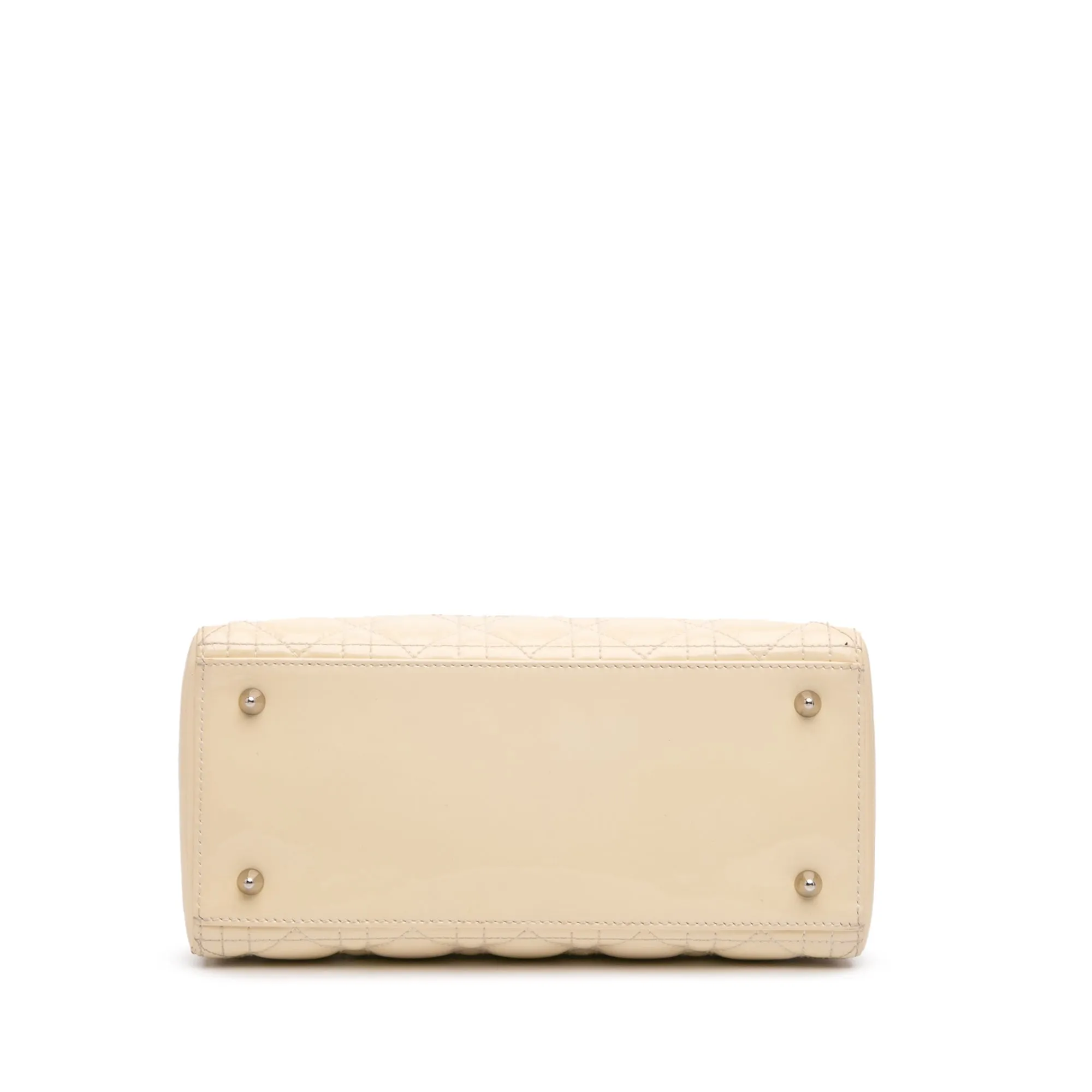 Medium Patent Cannage Lady Dior