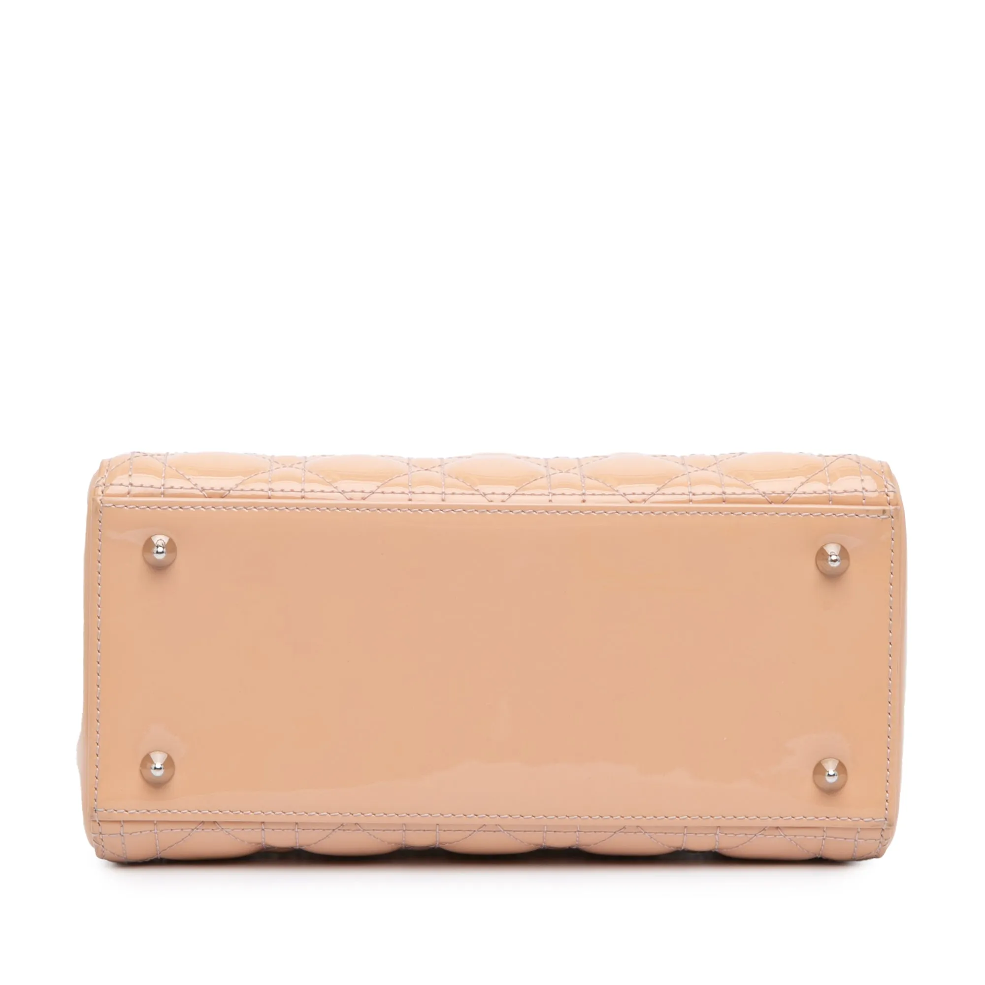 Medium Patent Cannage Lady Dior