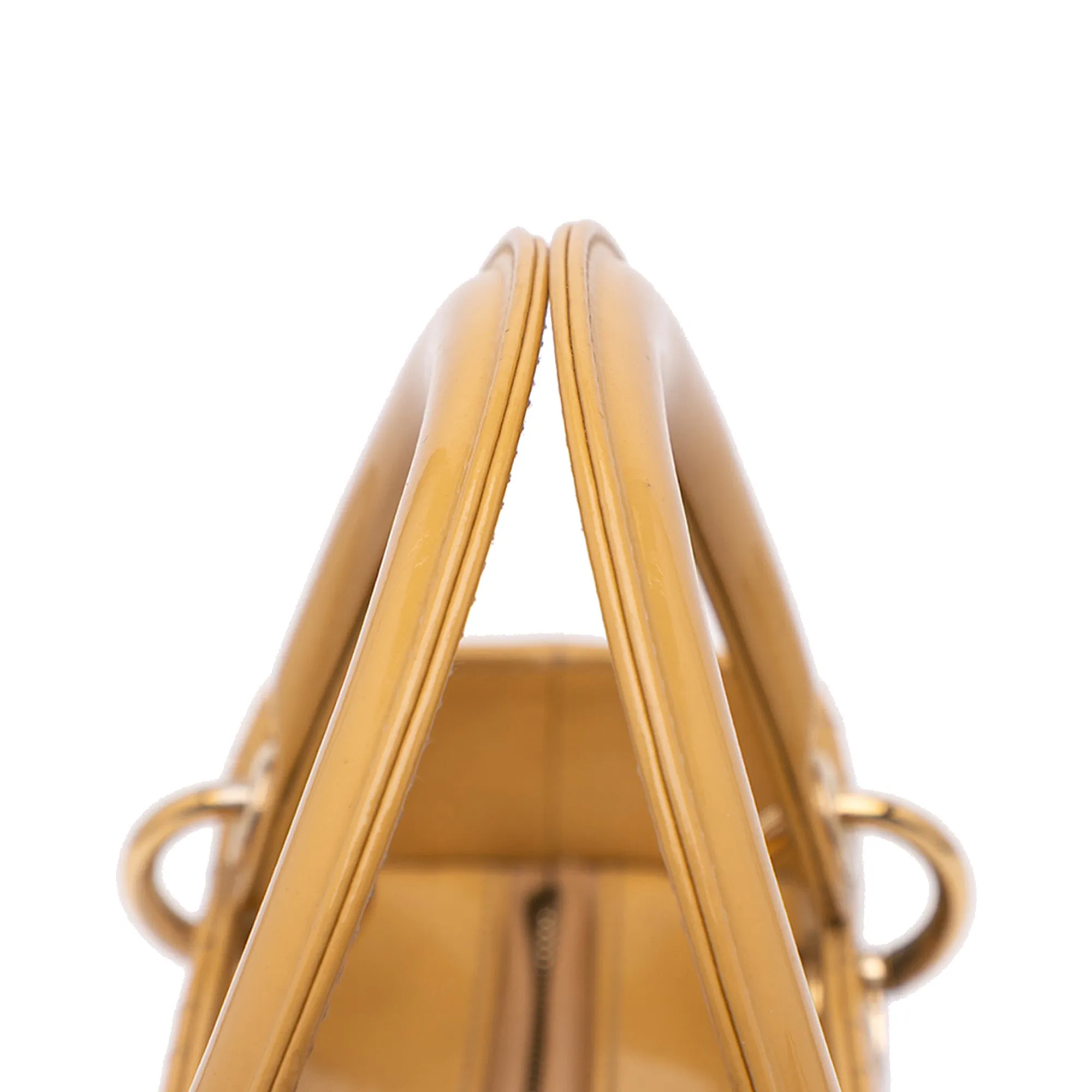 Medium Patent Cannage Lady Dior