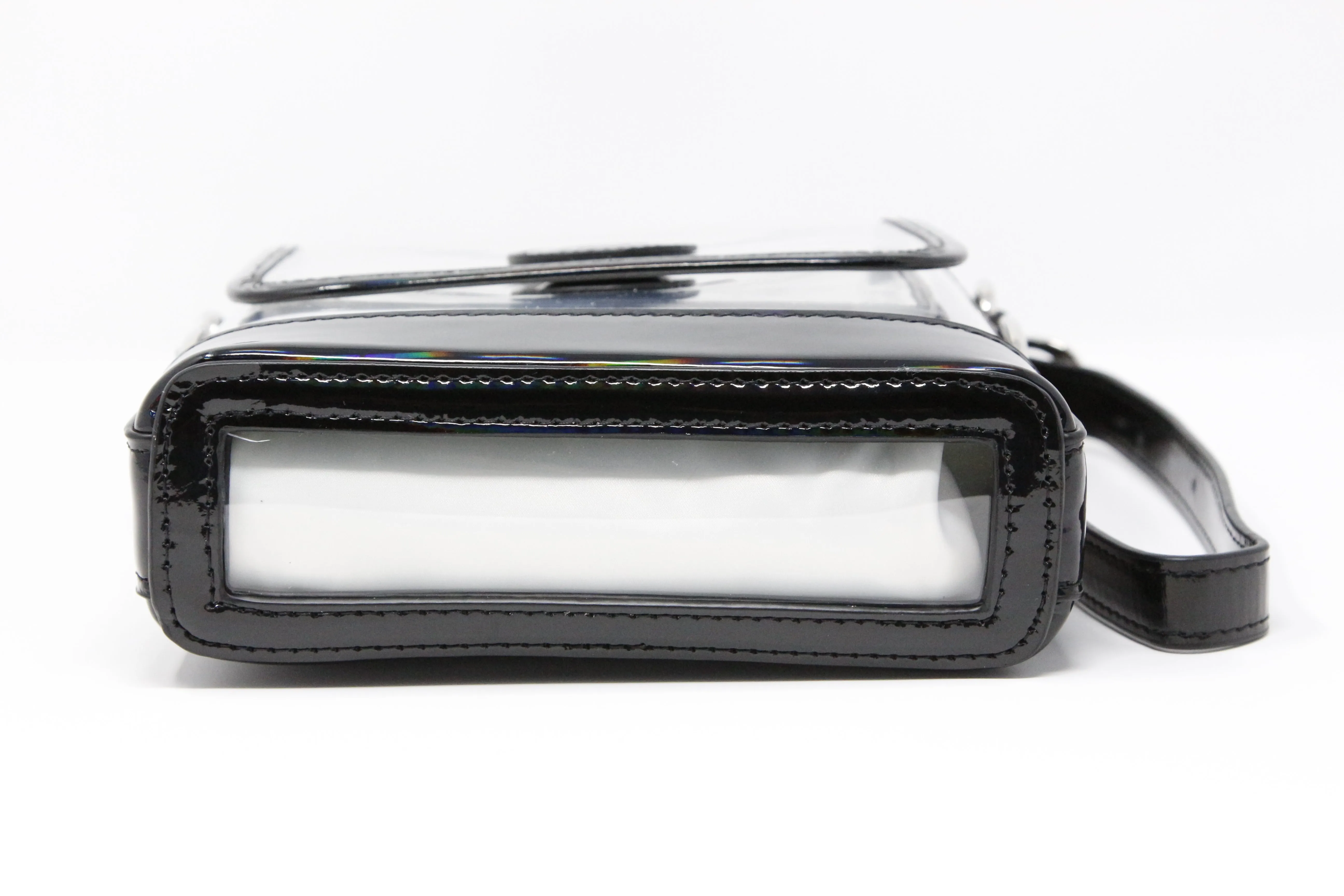Memo - Black Holographic Patent Leather