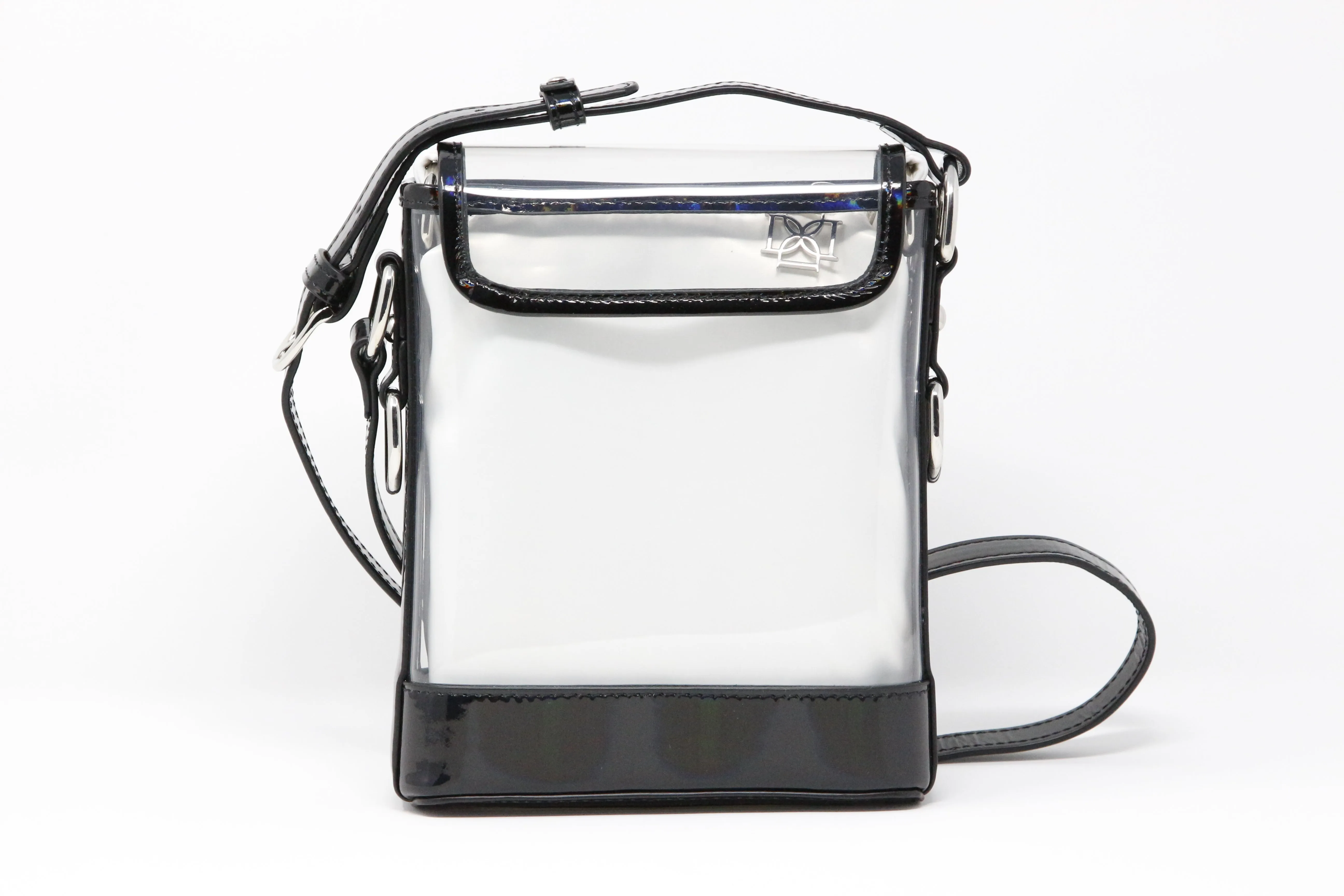 Memo - Black Holographic Patent Leather