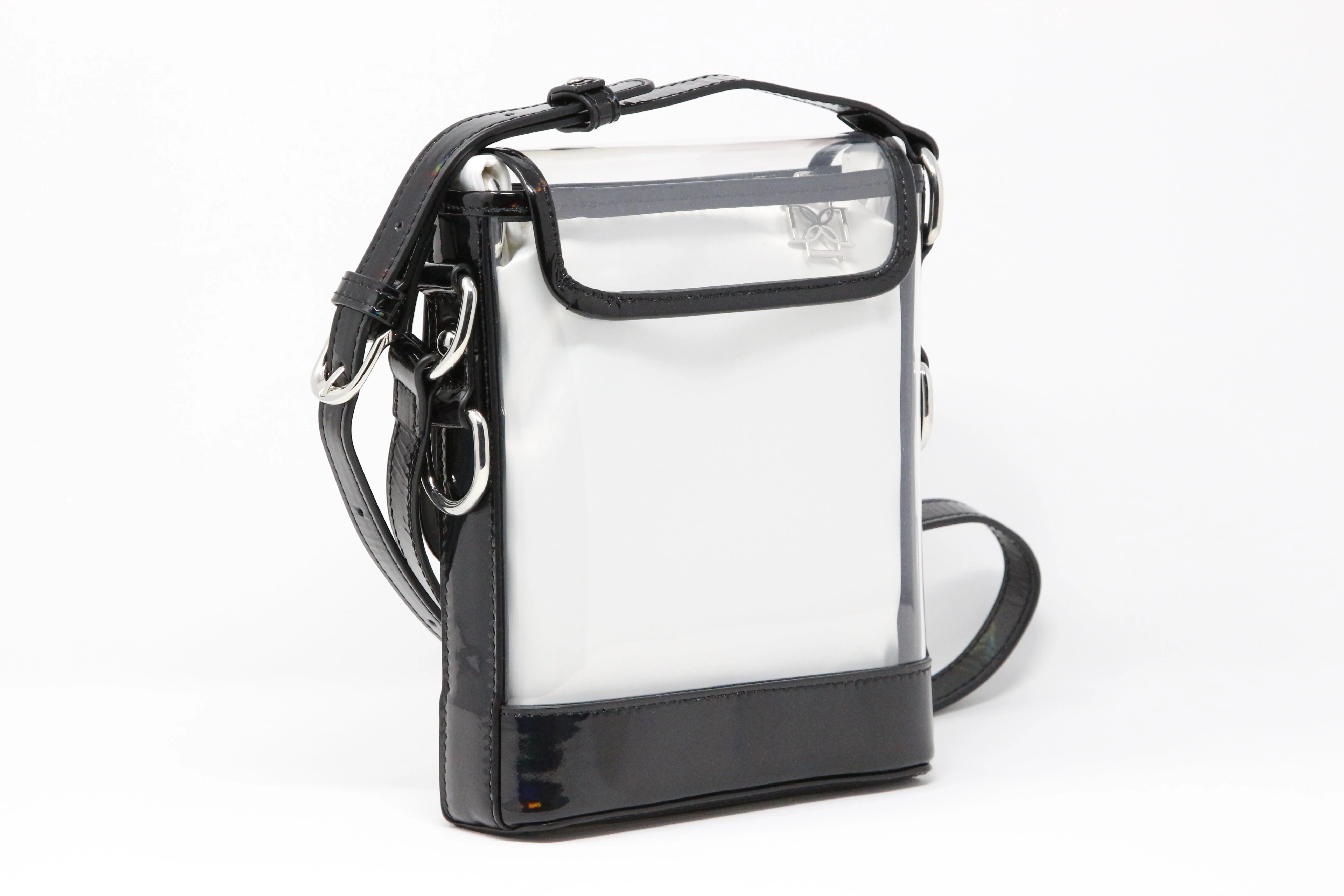 Memo - Black Holographic Patent Leather