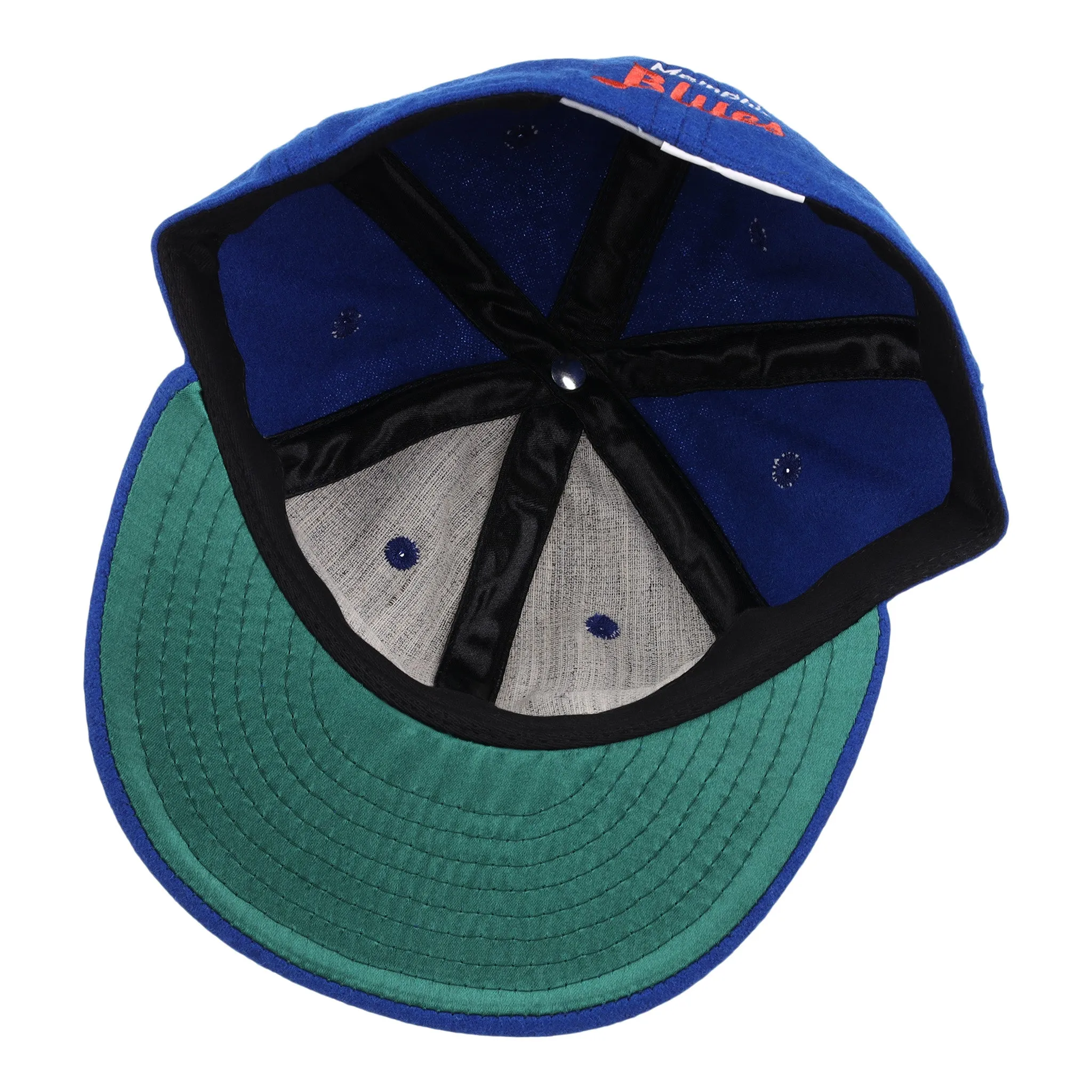 Memphis Blues Letterhead Wool Vintage Ballcap