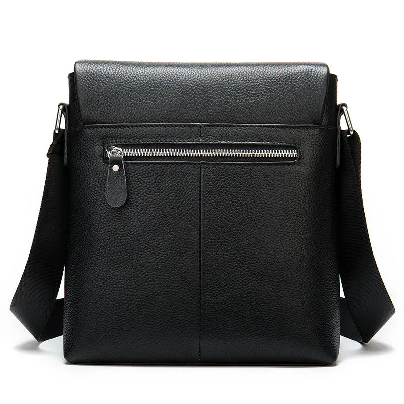 Men's Shoulder Bag Men Genuine Leather