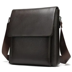 Men's Shoulder Bag Men Genuine Leather