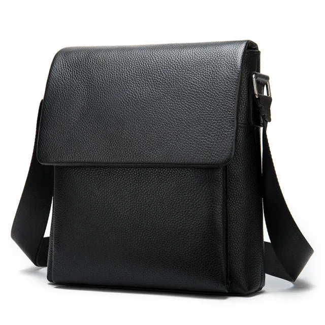 Men's Shoulder Bag Men Genuine Leather