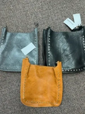 Messenger Bags - Studded