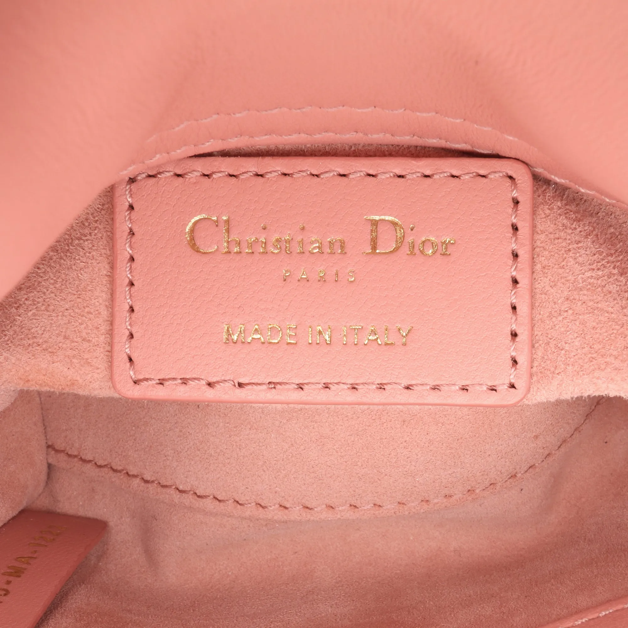 Micro Lambskin Cannage Lady Dior