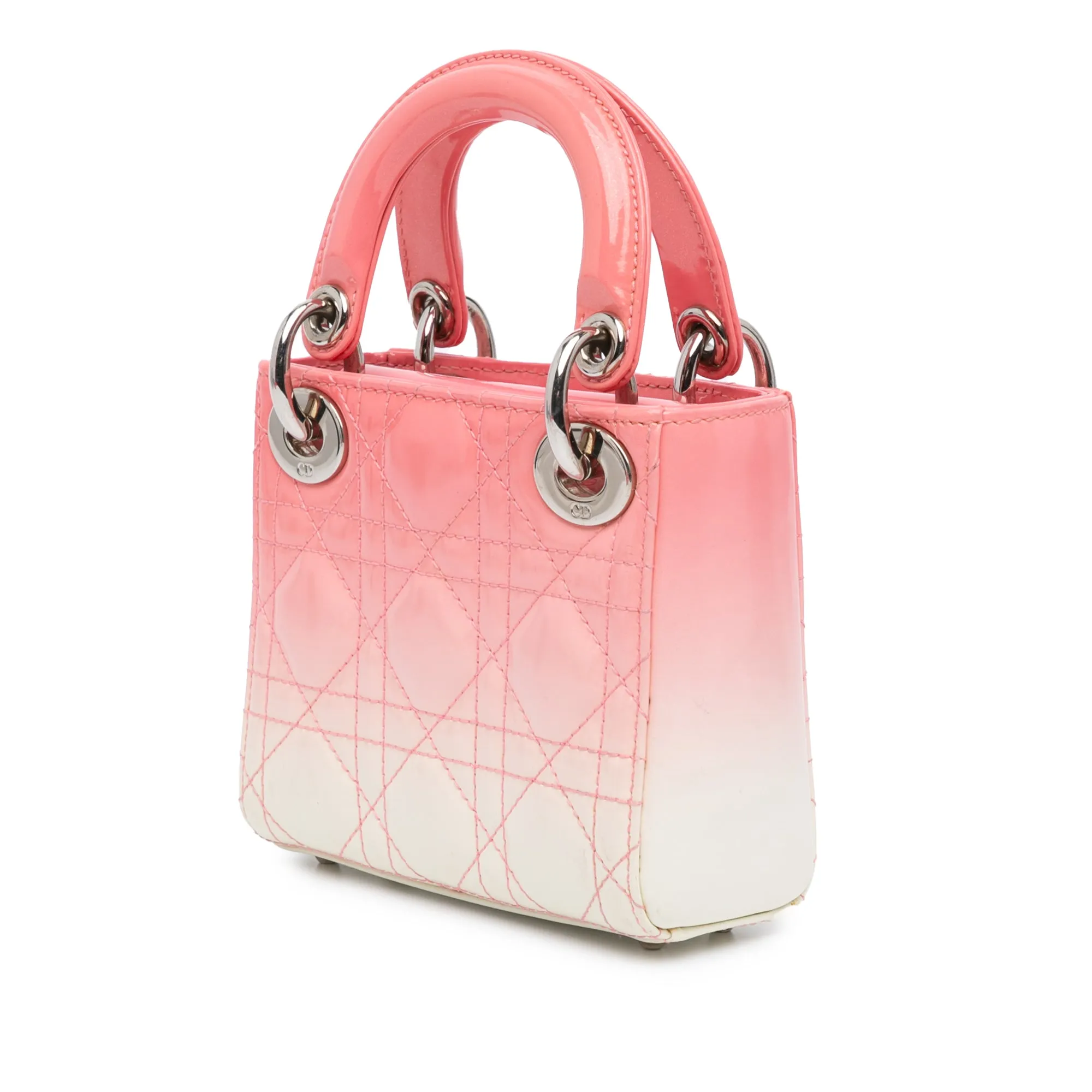 Micro Ombre Patent Cannage Lady Dior