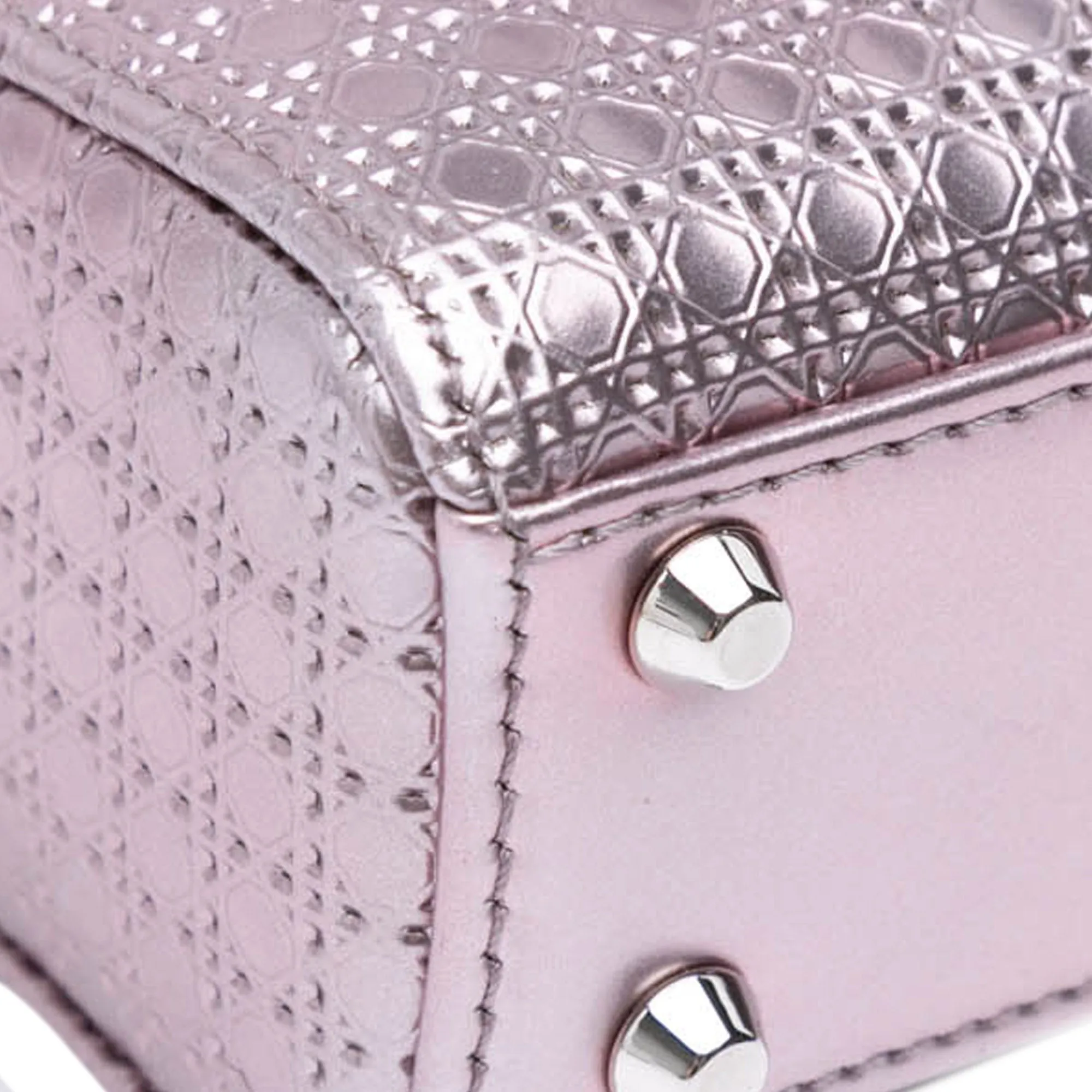 Micro Patent Microcannage Lady Dior
