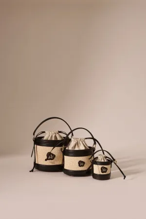 MILAN STRAW BASKET BAG