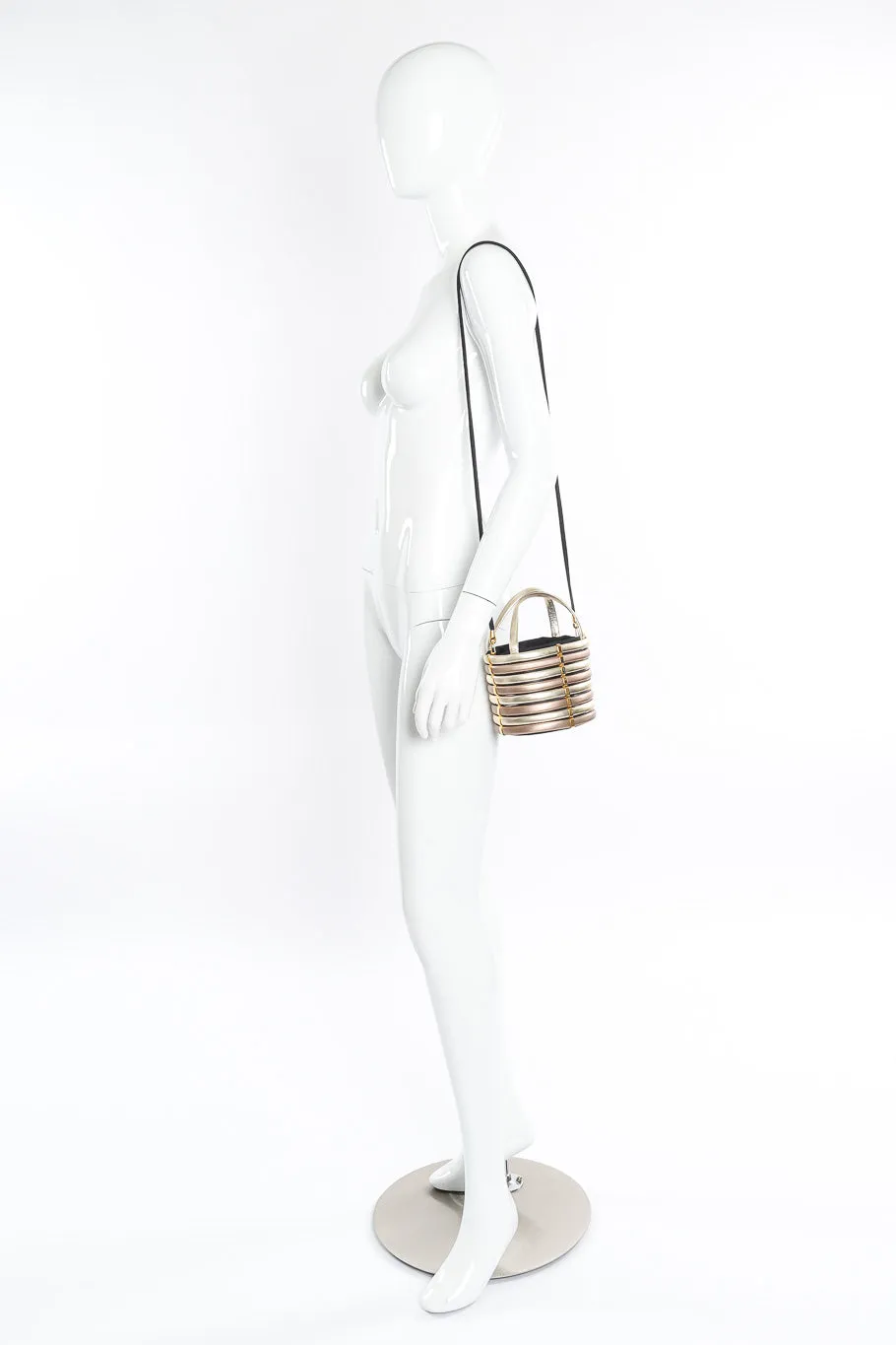 Mini Drawstring Bucket Bag