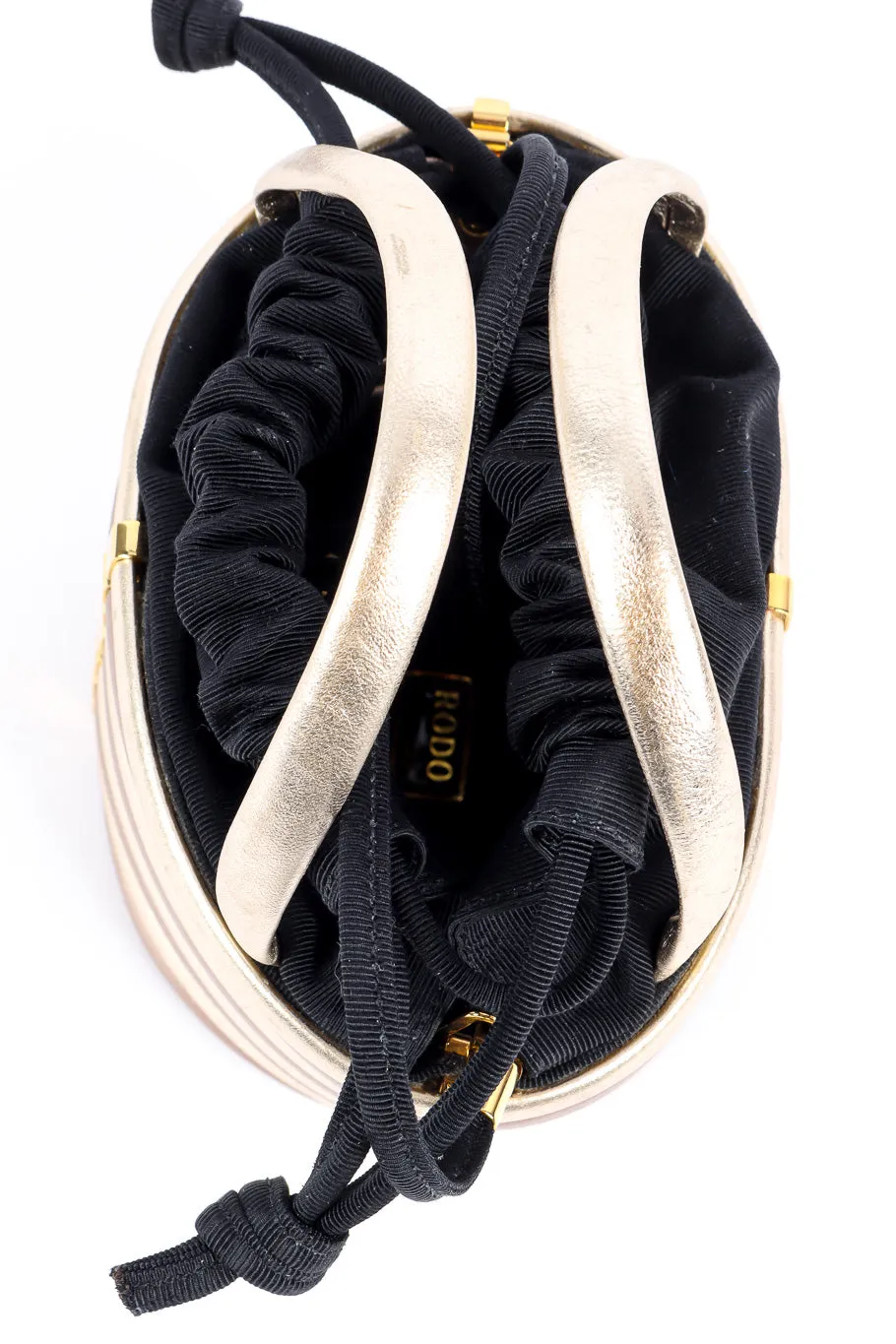 Mini Drawstring Bucket Bag